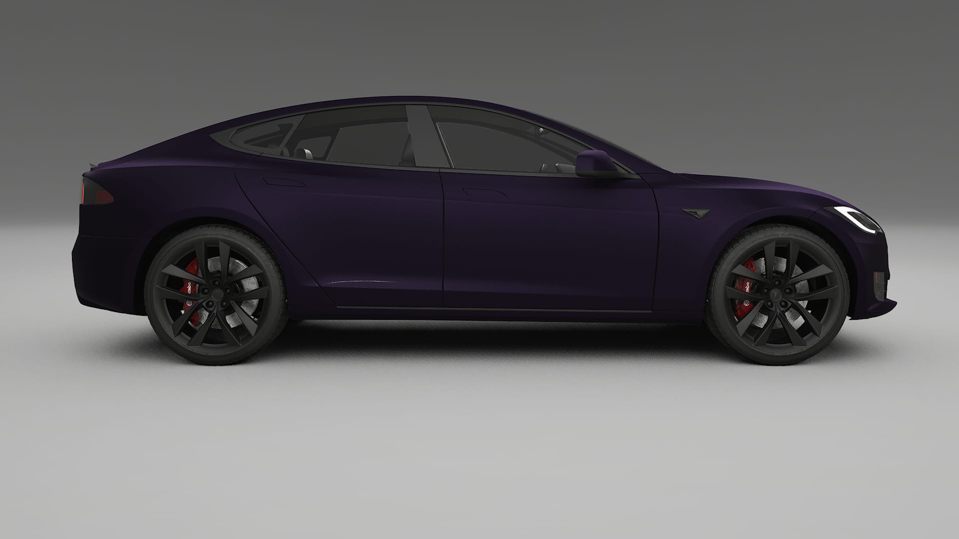 Tesla Model S Refresh TPU Lackskyddsfilm | VIOLET Färgskiftande PPF – Komplett Förskuret Kit