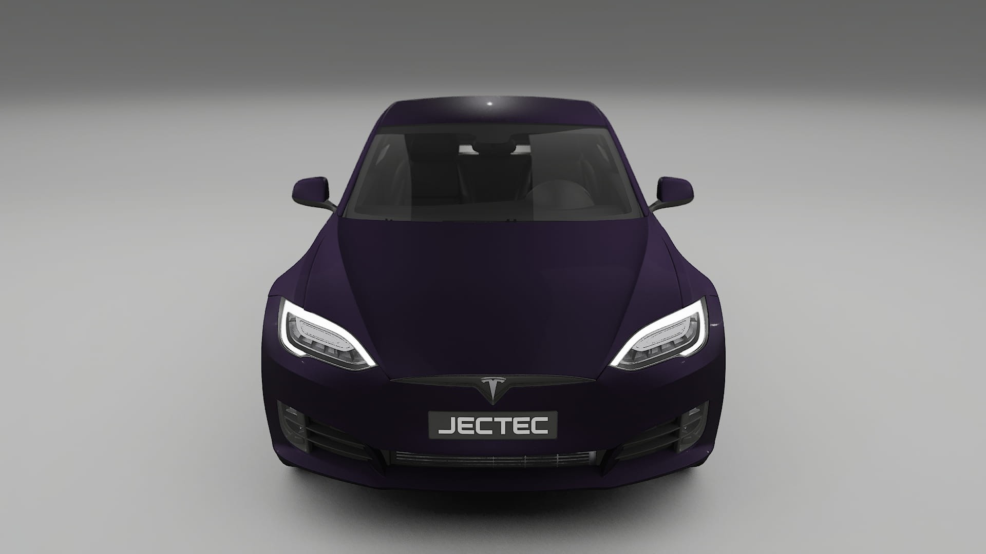 Tesla Model S Refresh TPU Lackskyddsfilm | VIOLET Färgskiftande PPF – Komplett Förskuret Kit