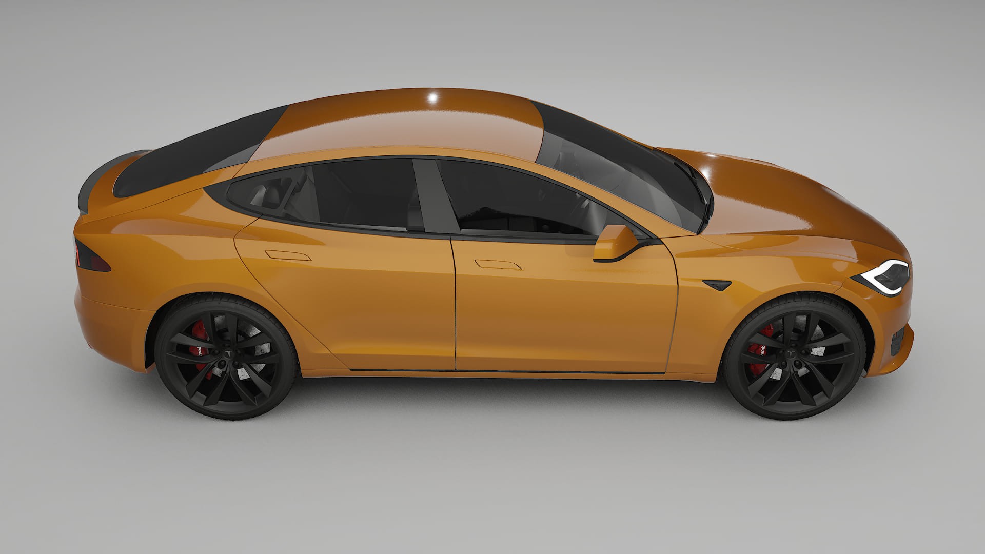 Tesla Model S Refresh TPU Lackskyddsfilm | DAISY Färgskiftande PPF – Komplett Förskuret Kit