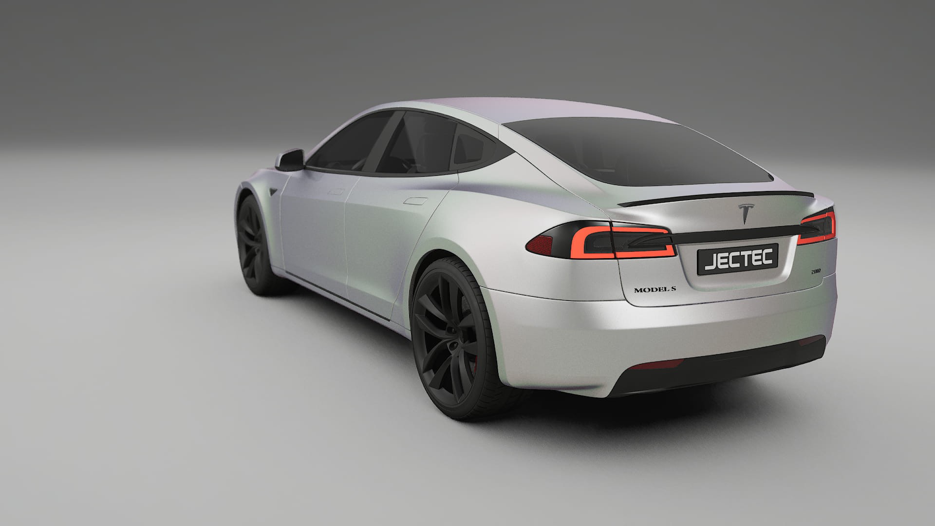 Tesla Model S Refresh TPU Lackskyddsfilm | NEBULA Färgskiftande PPF – Komplett Förskuret Kit
