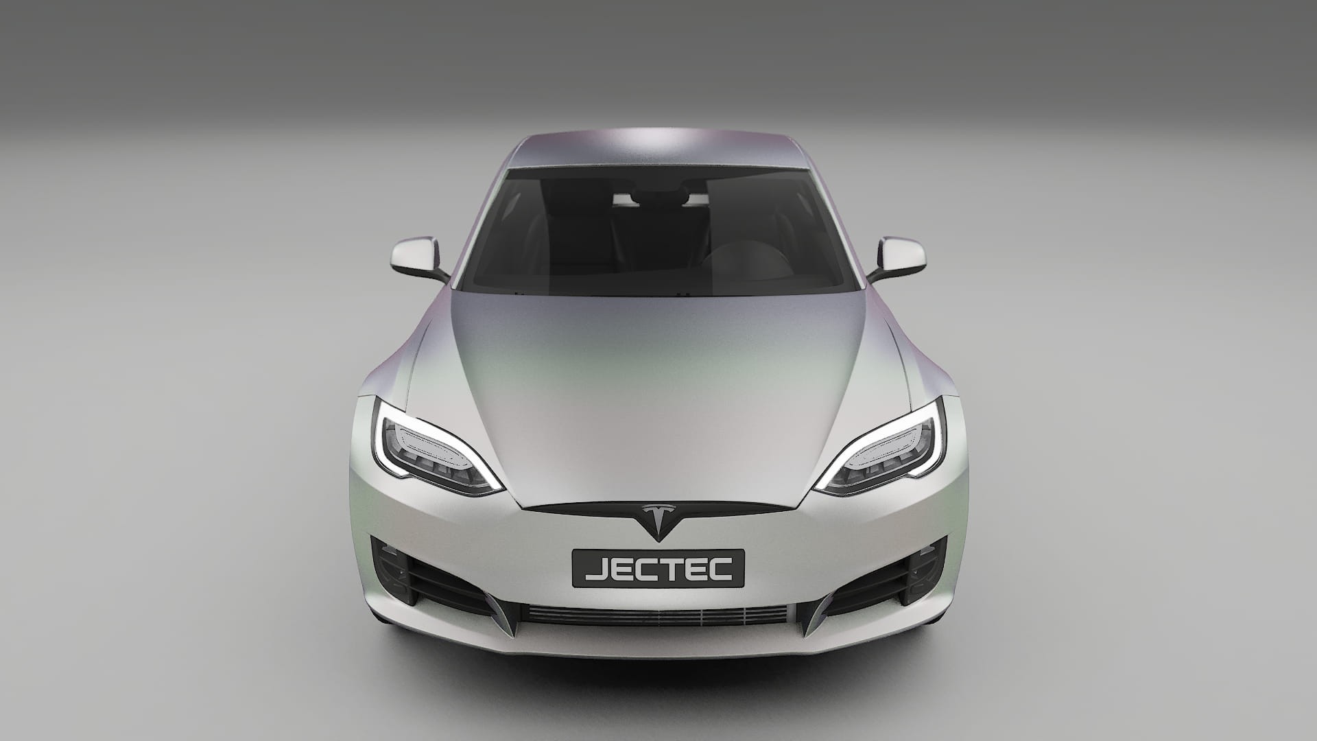 Tesla Model S Refresh TPU Lackskyddsfilm | NEBULA Färgskiftande PPF – Komplett Förskuret Kit