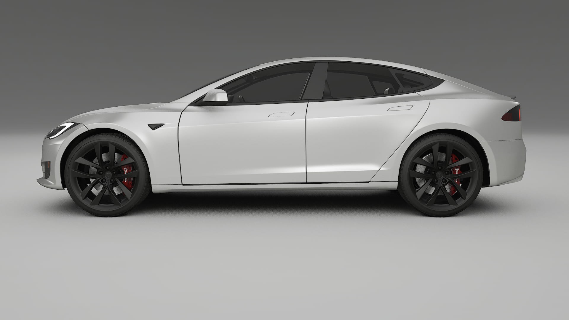 Tesla Model S Refresh TPU Lackskyddsfilm | OPAL Färgskiftande PPF – Komplett Förskuret Kit