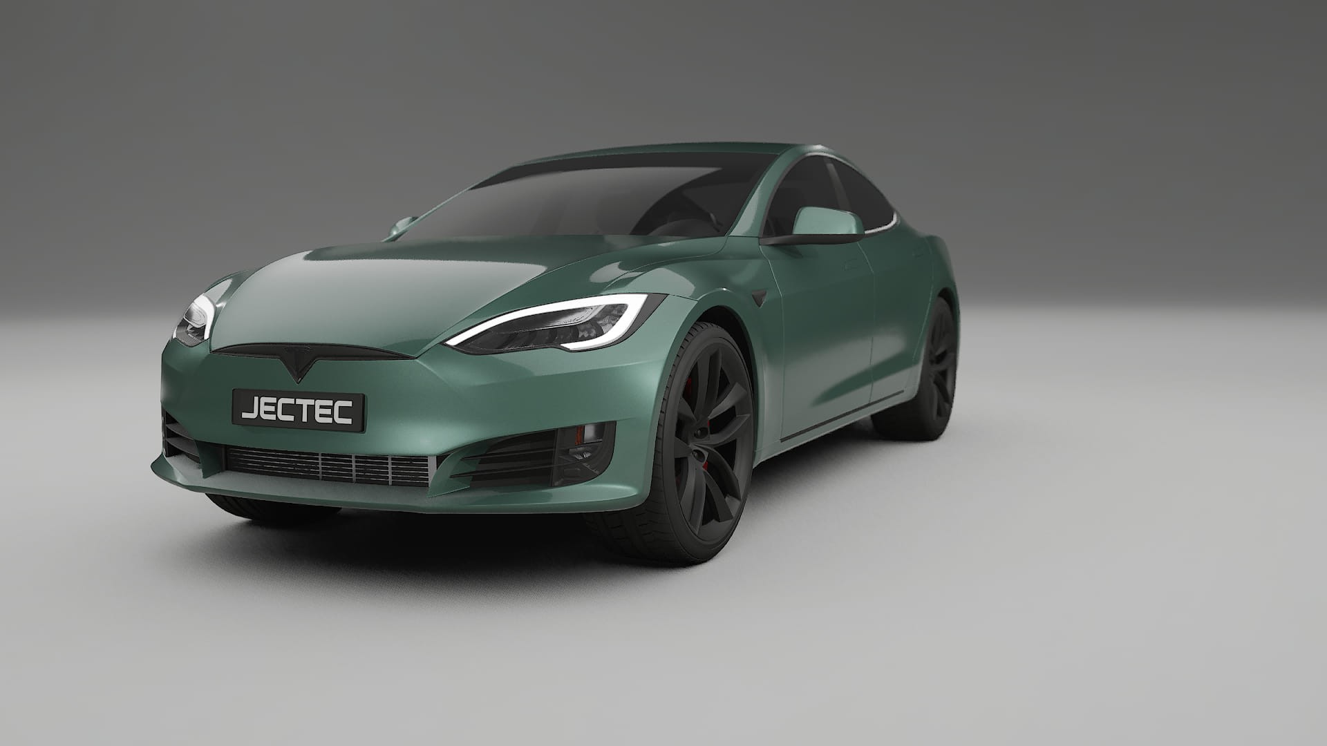 Tesla Model S Refresh TPU Lackskyddsfilm | EVERGREEN Färgskiftande PPF – Komplett Förskuret Kit