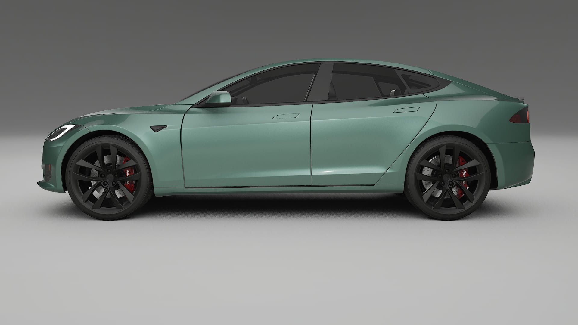 Tesla Model S Refresh TPU Lackskyddsfilm | EVERGREEN Färgskiftande PPF – Komplett Förskuret Kit