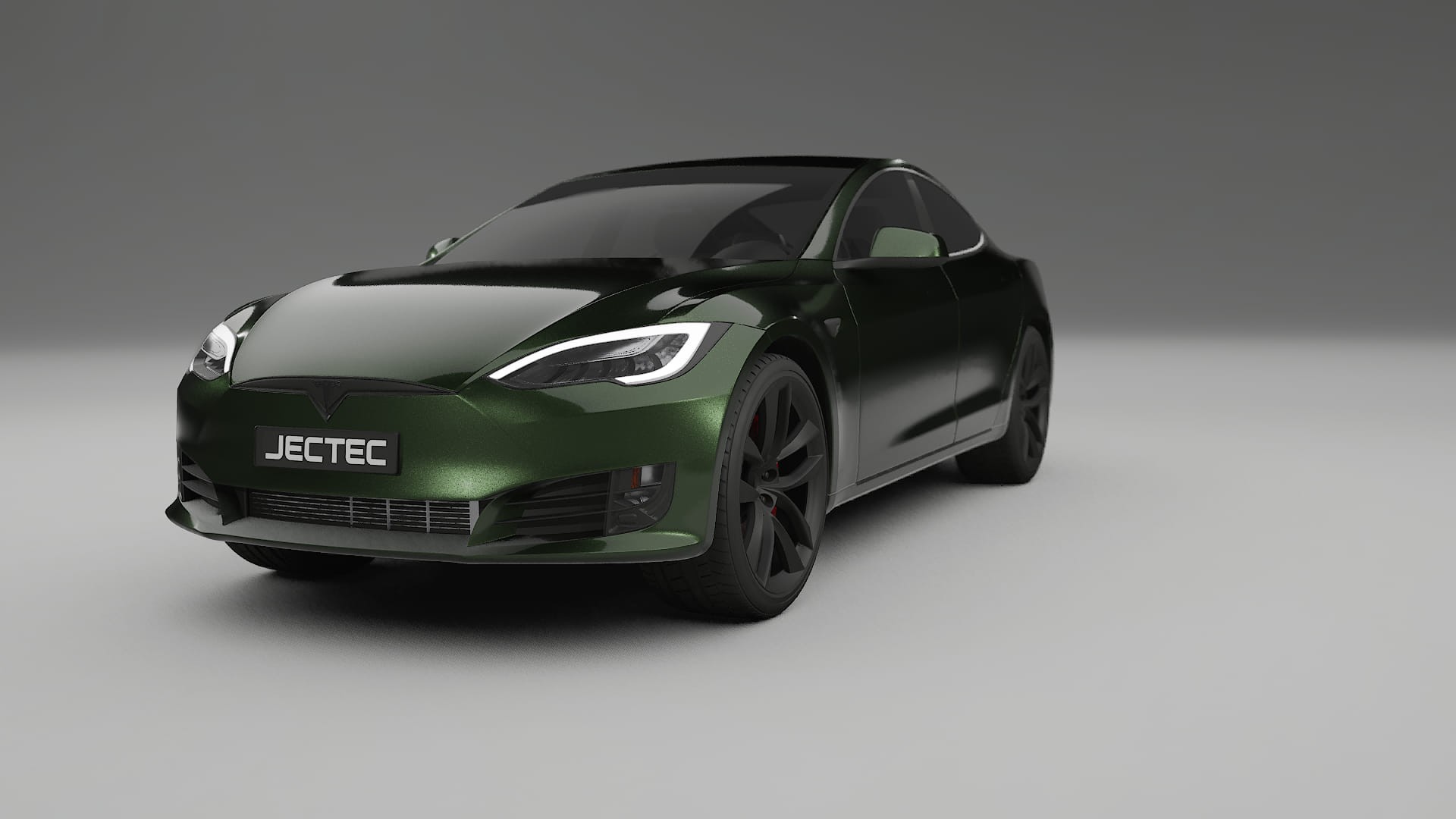 Tesla Model S Refresh TPU Lackskyddsfilm | LAGOON Färgskiftande PPF – Komplett Förskuret Kit