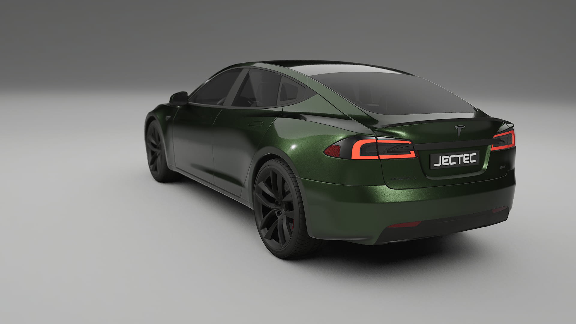 Tesla Model S Refresh TPU Lackskyddsfilm | LAGOON Färgskiftande PPF – Komplett Förskuret Kit