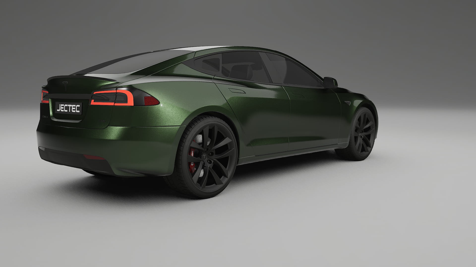 Tesla Model S Refresh TPU Lackskyddsfilm | LAGOON Färgskiftande PPF – Komplett Förskuret Kit
