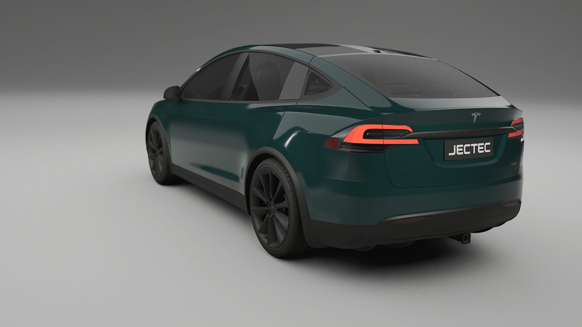 Tesla Model X TPU Lackskyddsfilm | INFERNO Färgskiftande PPF – Komplett Förskuret Kit