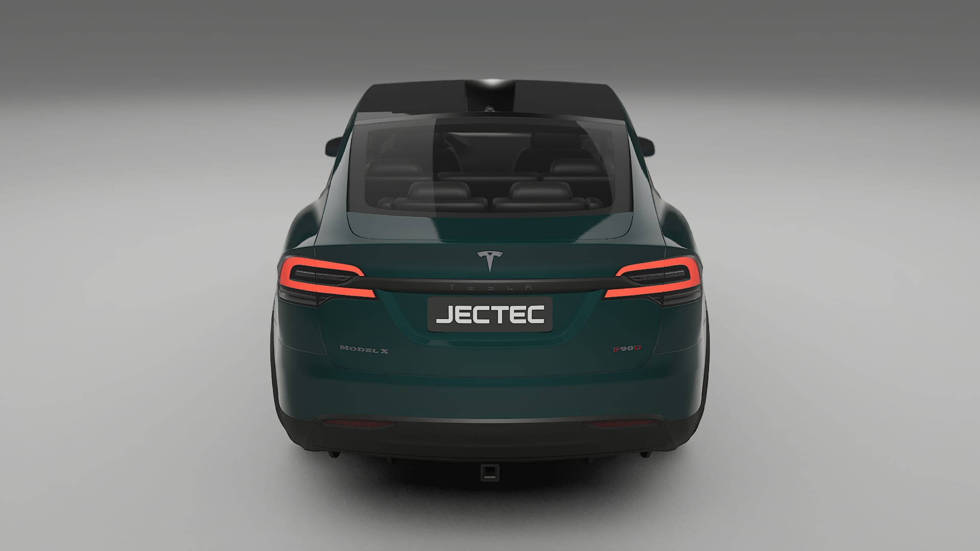 Tesla Model X TPU Lackskyddsfilm | INFERNO Färgskiftande PPF – Komplett Förskuret Kit