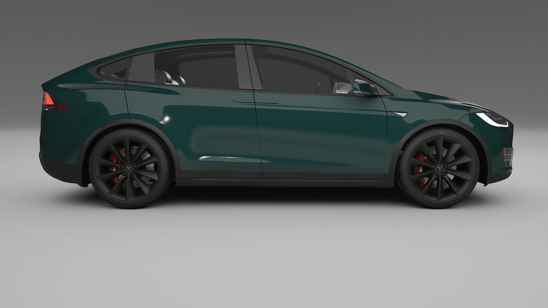 Tesla Model X TPU Lackskyddsfilm | INFERNO Färgskiftande PPF – Komplett Förskuret Kit