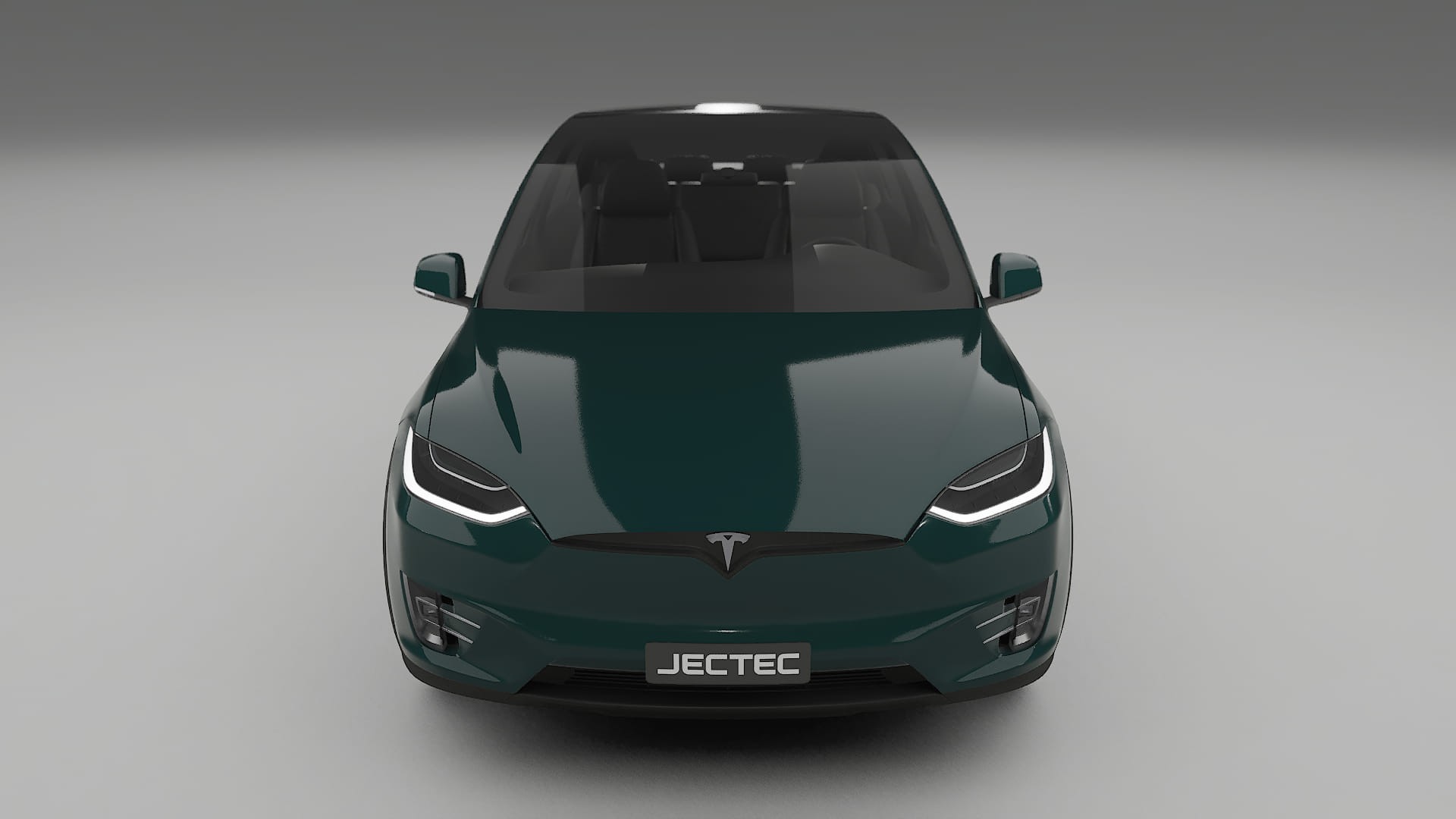 Tesla Model X TPU Lackskyddsfilm | INFERNO Färgskiftande PPF – Komplett Förskuret Kit