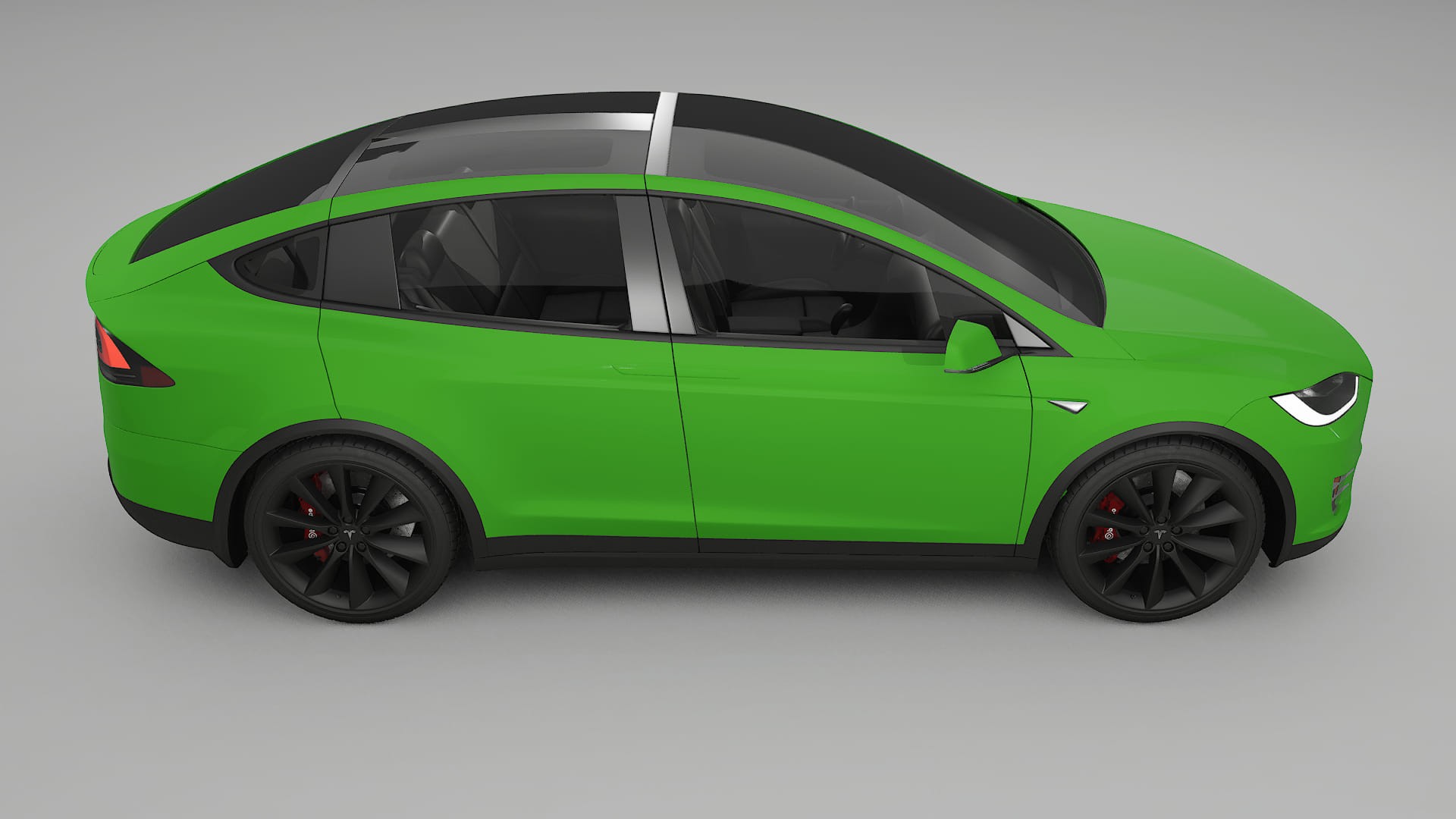 Tesla Model X TPU Lackskyddsfilm | VENOM Färgskiftande PPF – Komplett Förskuret Kit