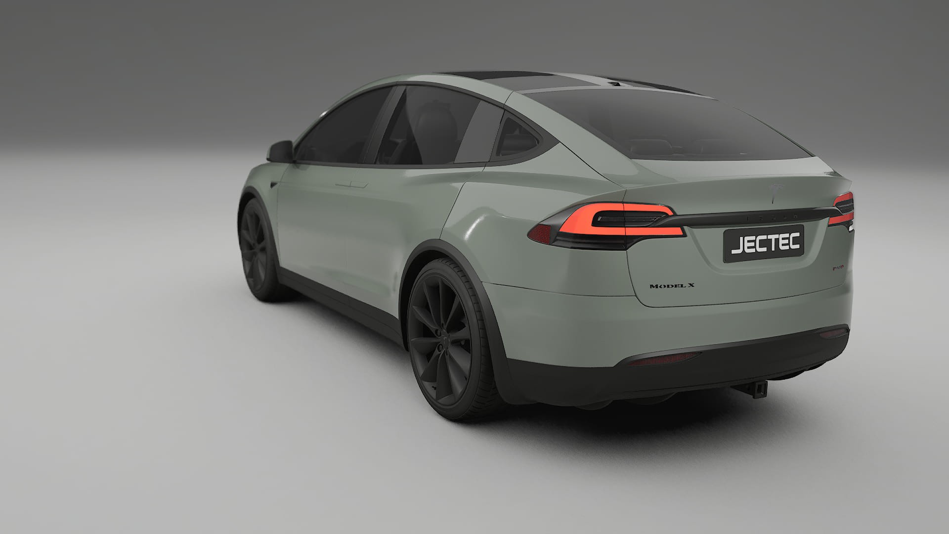 Tesla Model X TPU Lackskyddsfilm | SLATE Färgskiftande PPF – Komplett Förskuret Kit