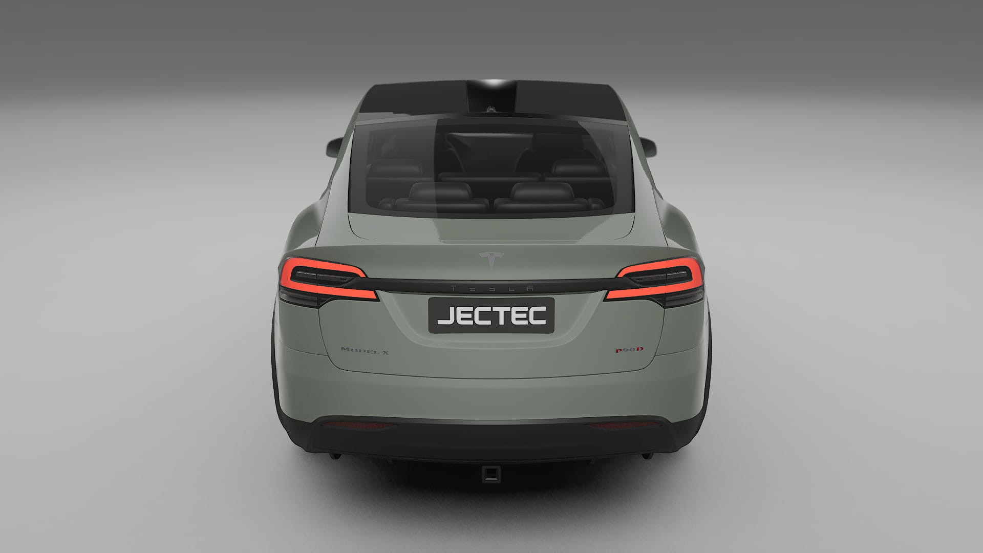 Tesla Model X TPU Lackskyddsfilm | SLATE Färgskiftande PPF – Komplett Förskuret Kit