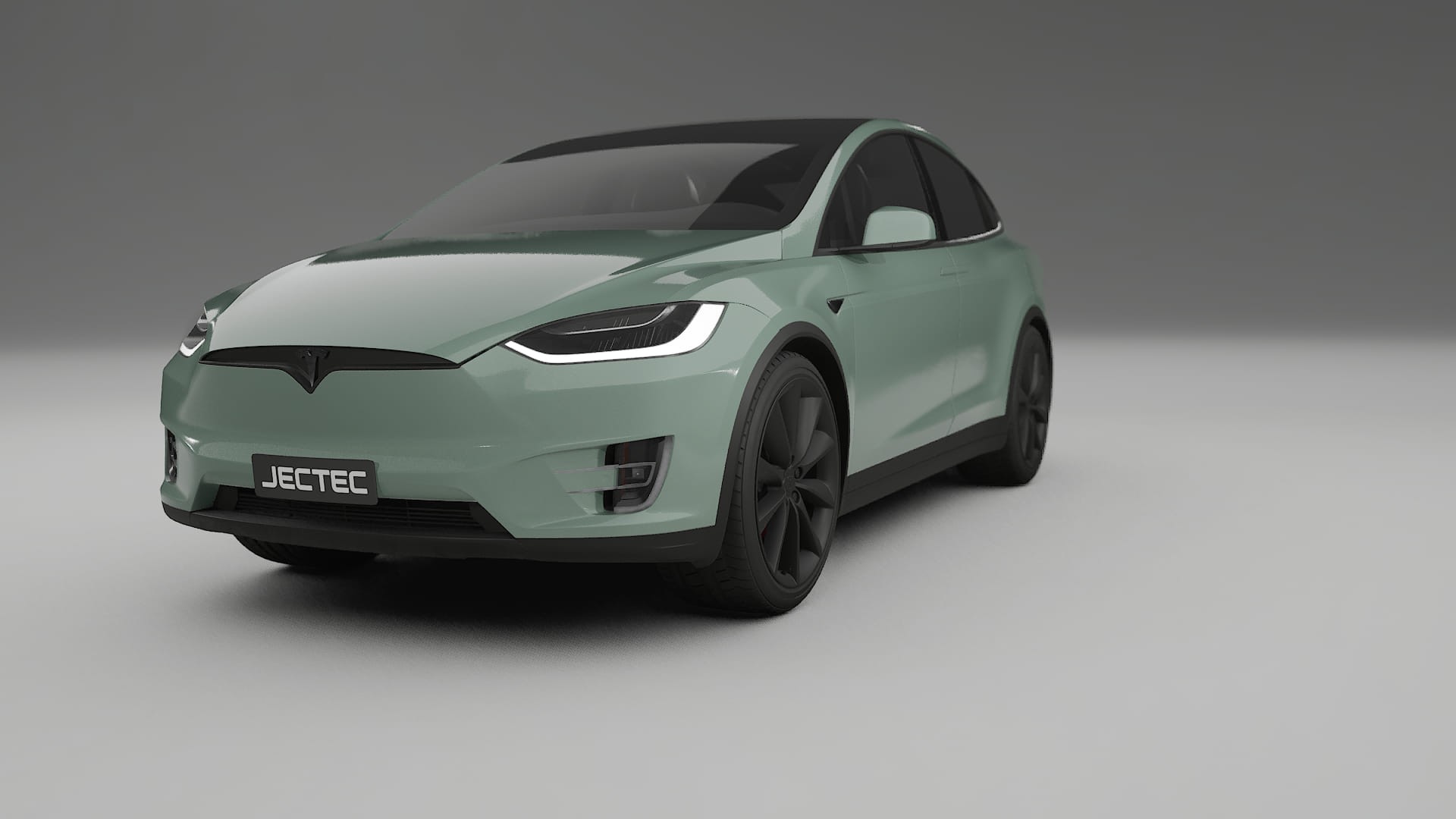 Tesla Model X TPU Lackskyddsfilm | CINDER Färgskiftande PPF – Komplett Förskuret Kit