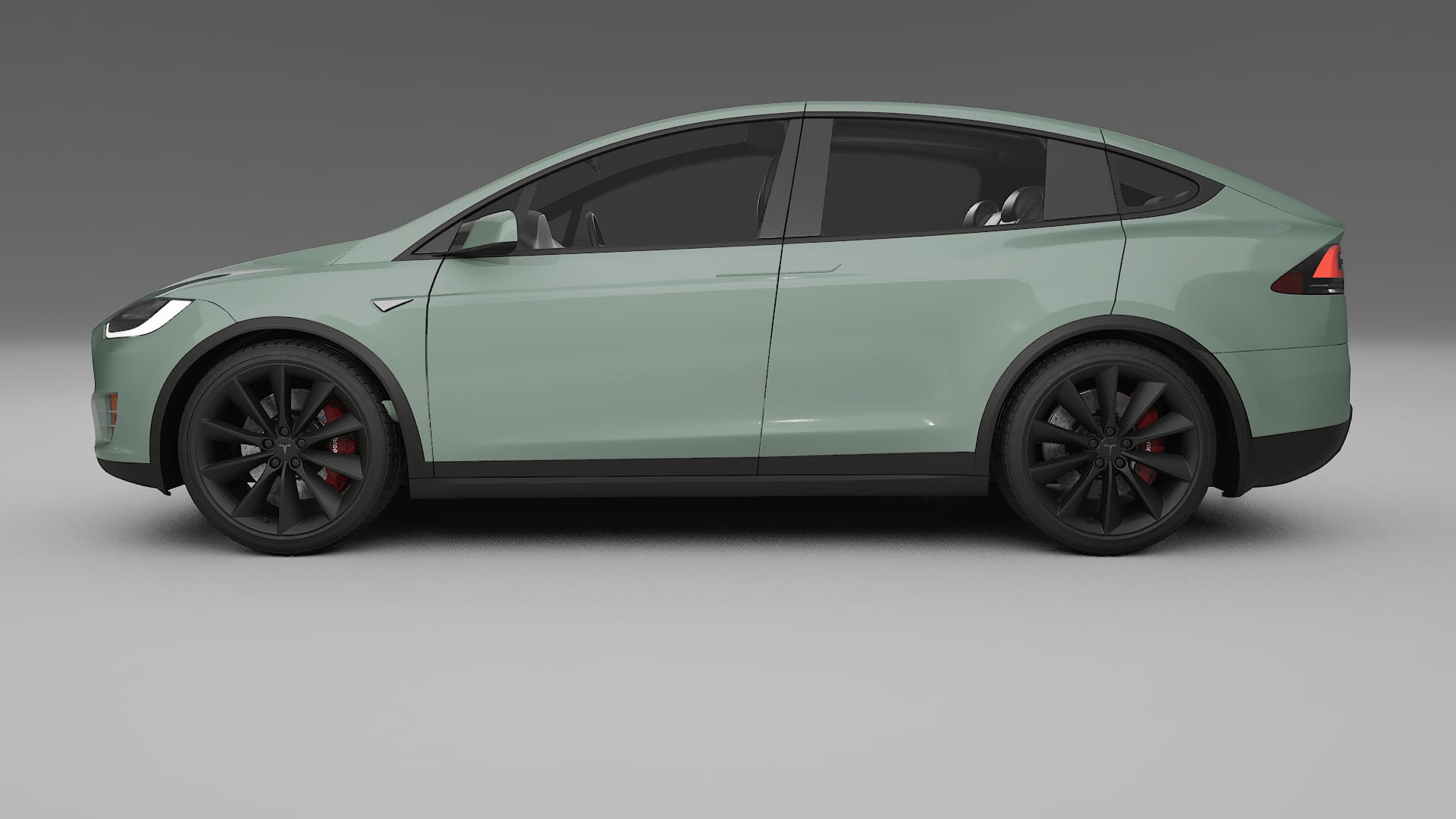 Tesla Model X TPU Lackskyddsfilm | CINDER Färgskiftande PPF – Komplett Förskuret Kit