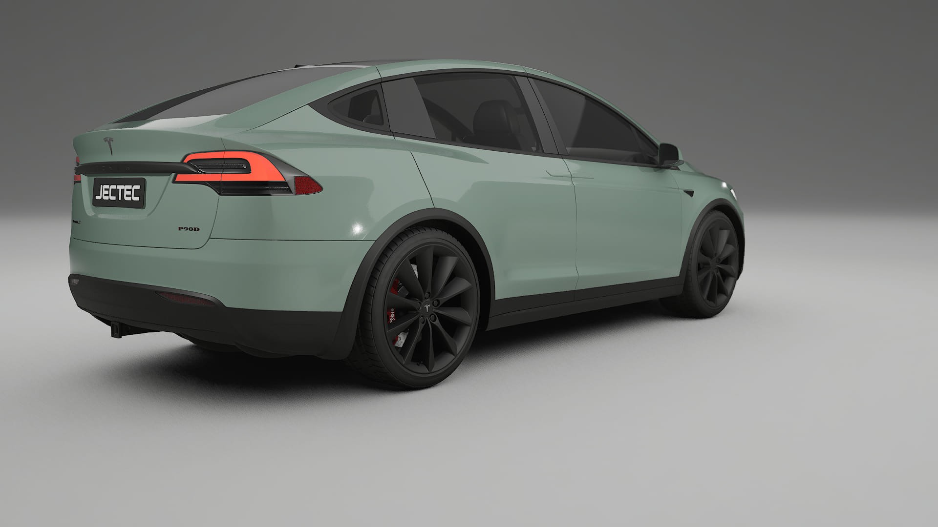 Tesla Model X TPU Lackskyddsfilm | CINDER Färgskiftande PPF – Komplett Förskuret Kit
