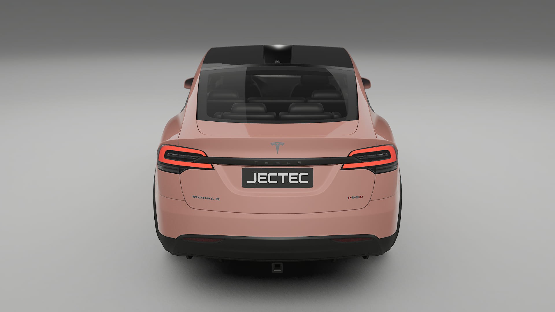 Tesla Model X TPU Lackskyddsfilm | BLUSH Färgskiftande PPF – Komplett Förskuret Kit