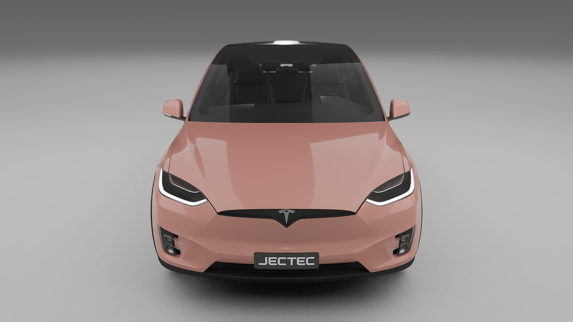 Tesla Model X TPU Lackskyddsfilm | BLUSH Färgskiftande PPF – Komplett Förskuret Kit