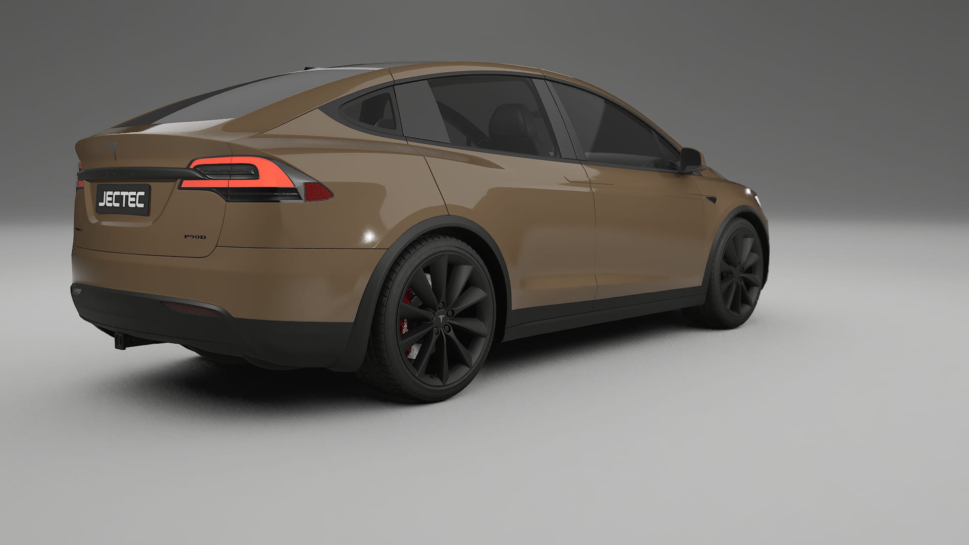 Tesla Model X TPU Lackskyddsfilm | SAHARA Färgskiftande PPF – Komplett Förskuret Kit