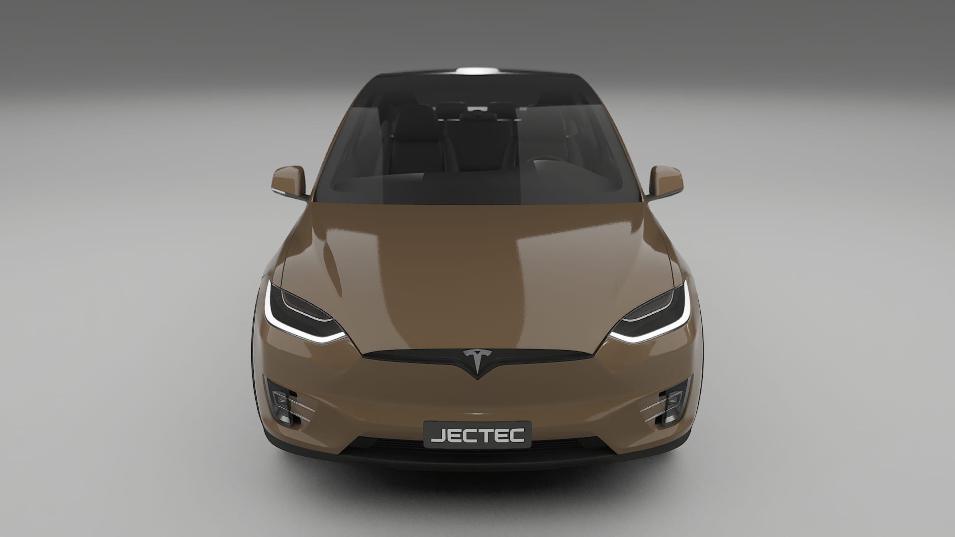 Tesla Model X TPU Lackskyddsfilm | SAHARA Färgskiftande PPF – Komplett Förskuret Kit