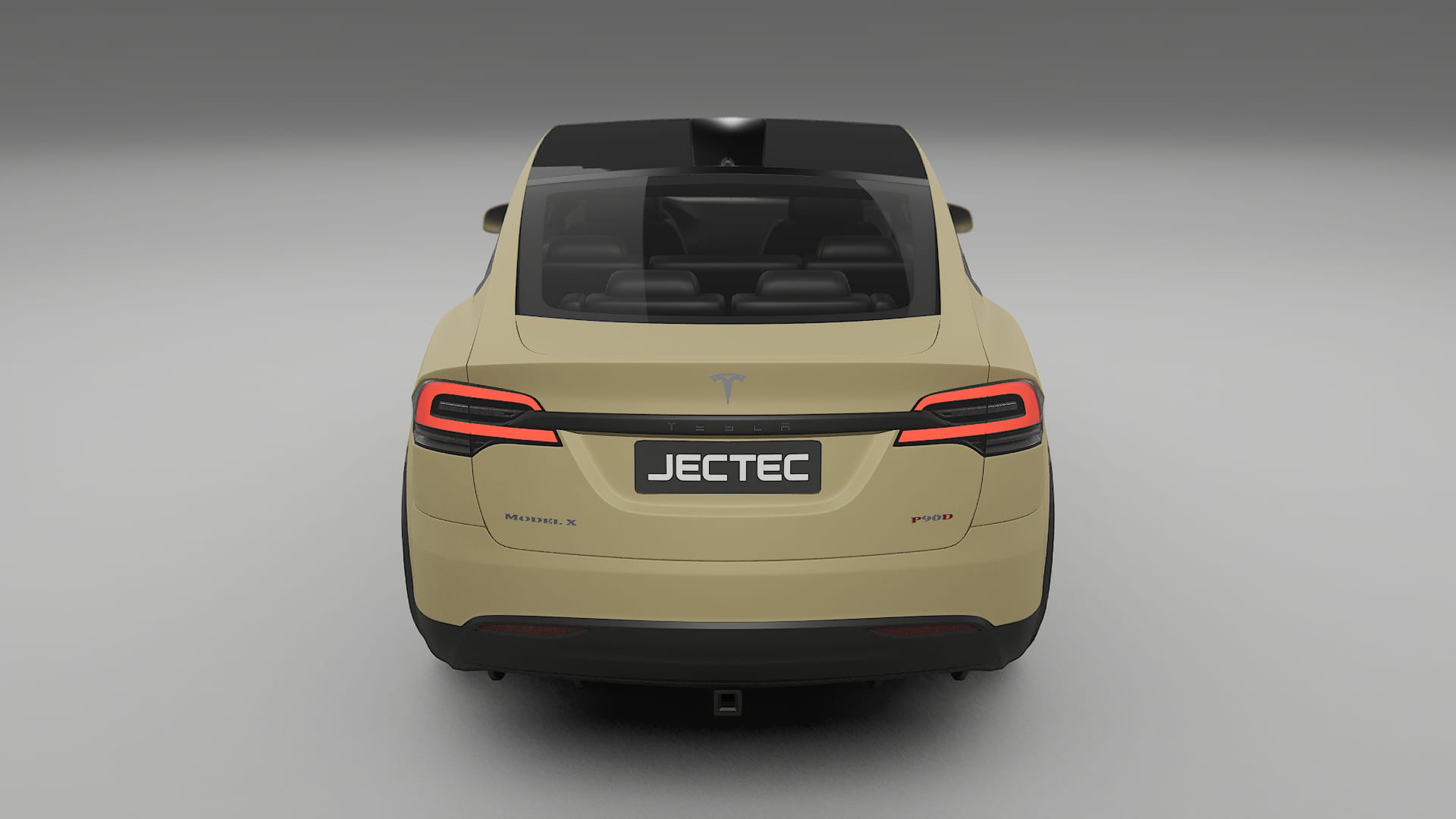 Tesla Model X TPU Lackskyddsfilm | SAND Färgskiftande PPF – Komplett Förskuret Kit