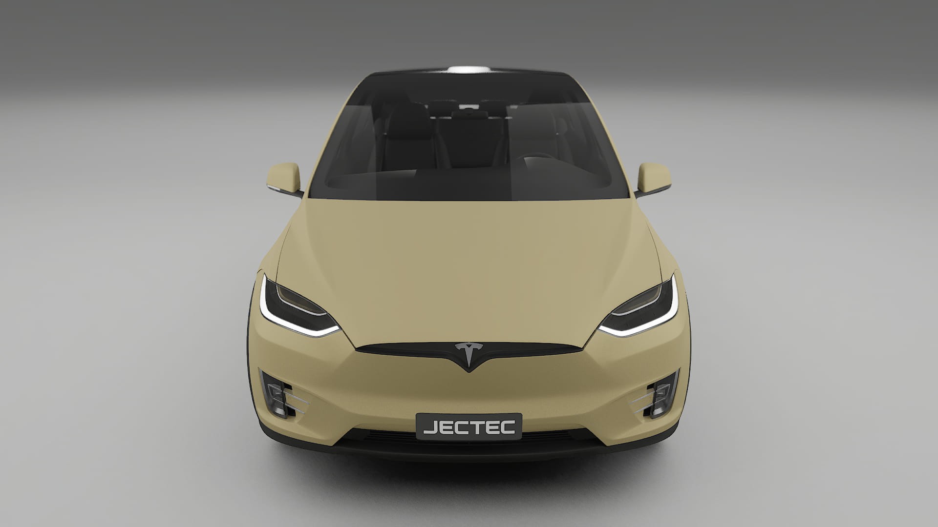 Tesla Model X TPU Lackskyddsfilm | SAND Färgskiftande PPF – Komplett Förskuret Kit