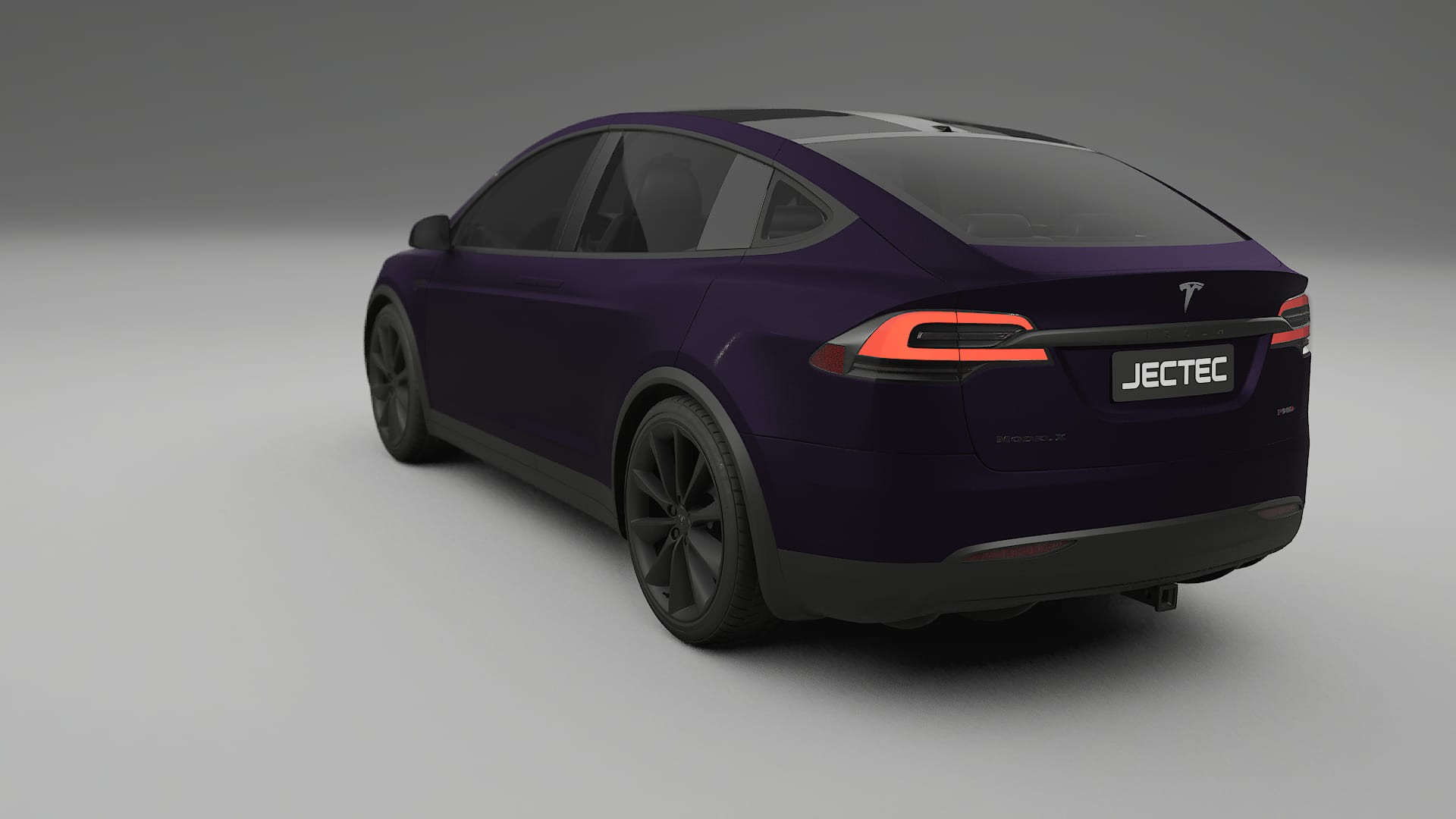 Tesla Model X TPU Lackskyddsfilm | VIOLET Färgskiftande PPF – Komplett Förskuret Kit