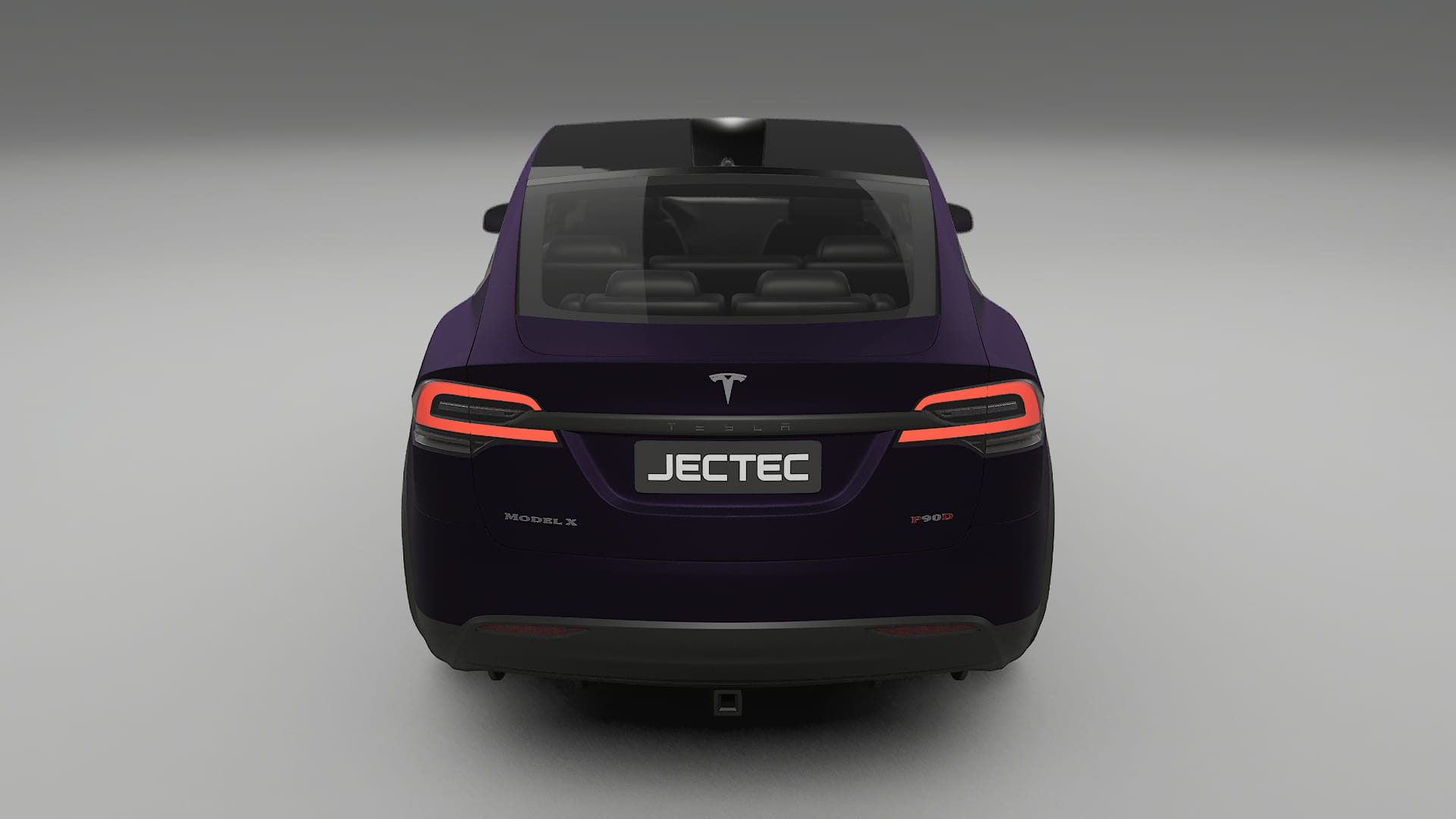Tesla Model X TPU Lackskyddsfilm | VIOLET Färgskiftande PPF – Komplett Förskuret Kit