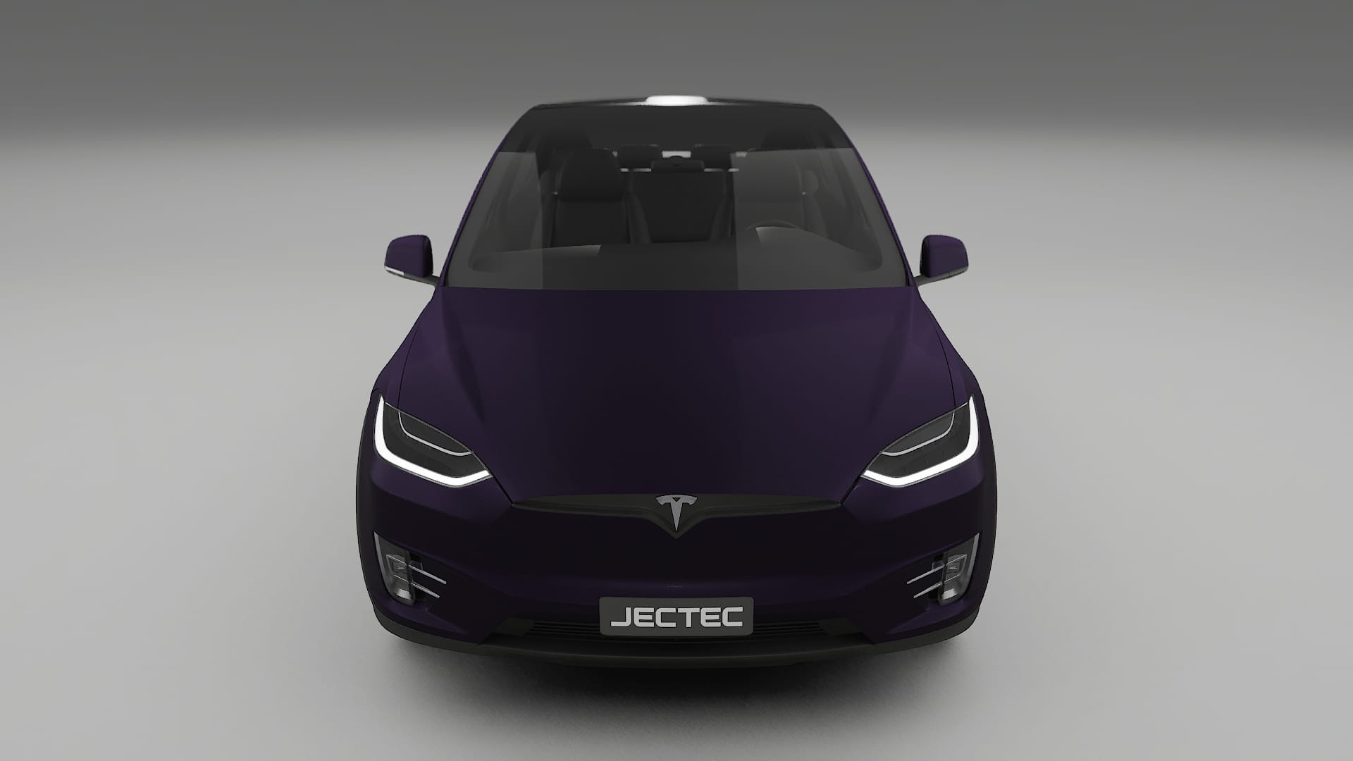 Tesla Model X TPU Lackskyddsfilm | VIOLET Färgskiftande PPF – Komplett Förskuret Kit