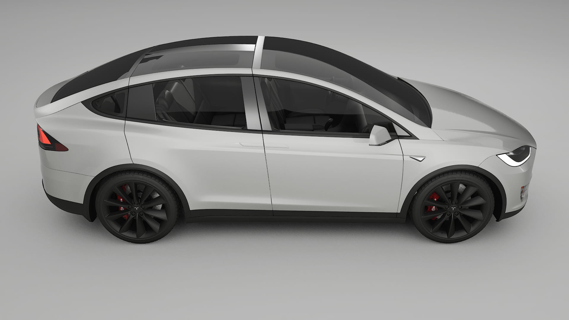 Tesla Model X TPU Lackskyddsfilm | PEARL Färgskiftande PPF – Komplett Förskuret Kit