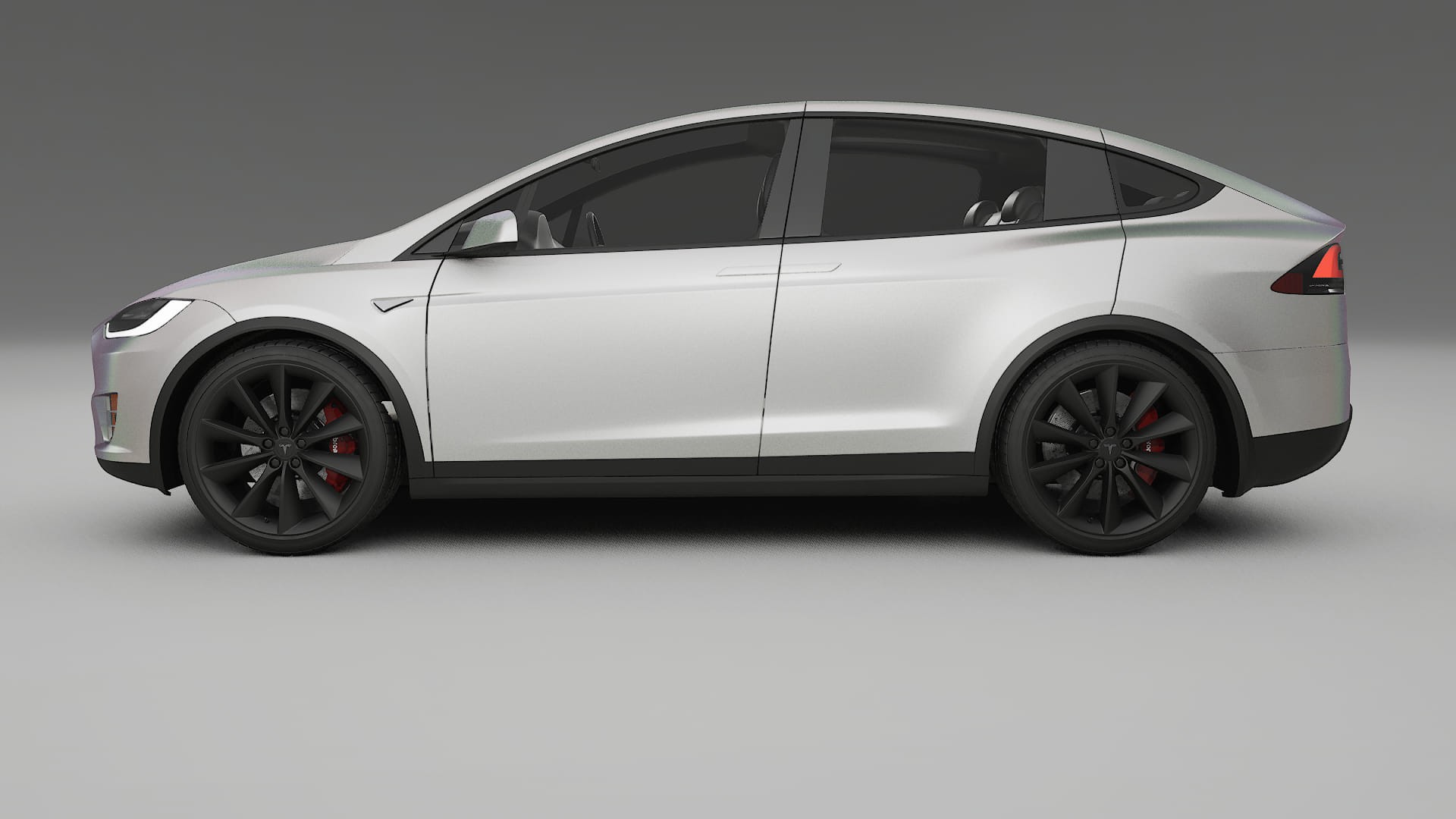 Tesla Model X TPU Lackskyddsfilm | NEBULA Färgskiftande PPF – Komplett Förskuret Kit