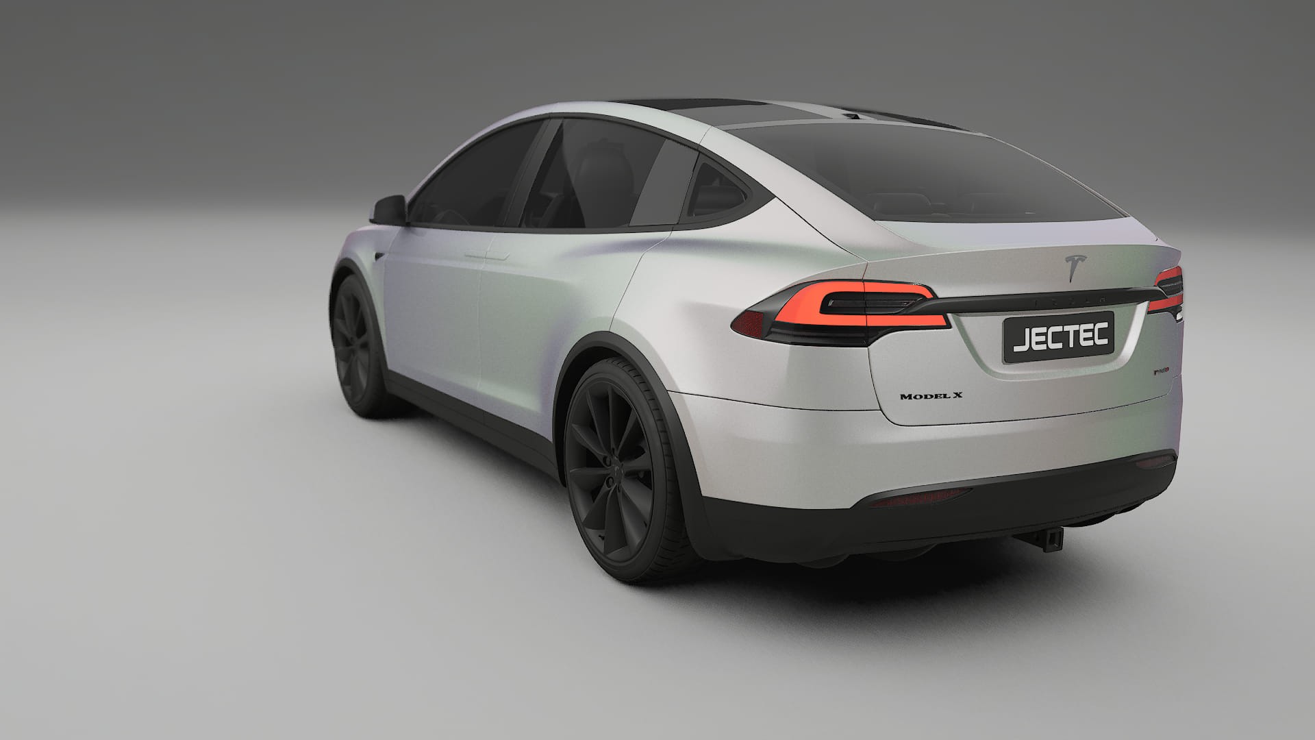 Tesla Model X TPU Lackskyddsfilm | NEBULA Färgskiftande PPF – Komplett Förskuret Kit