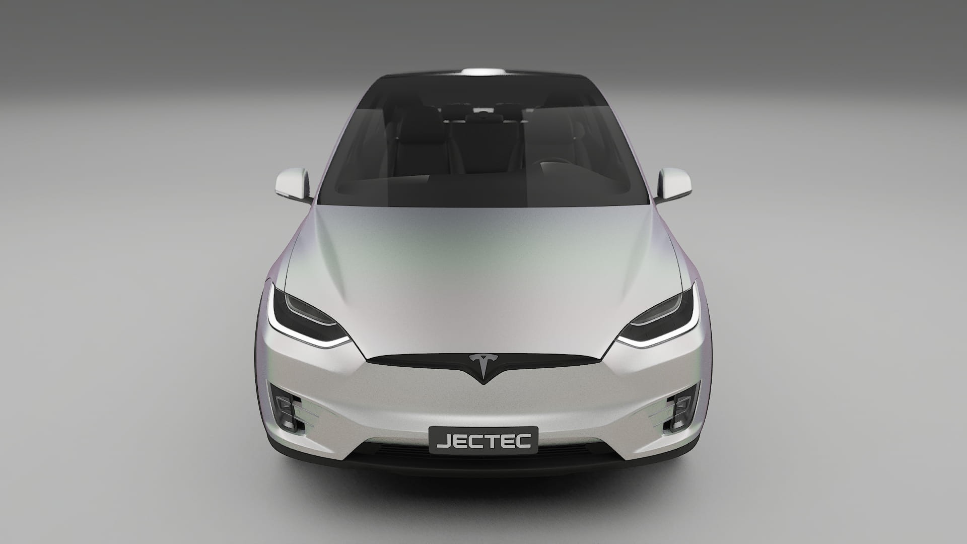 Tesla Model X TPU Lackskyddsfilm | NEBULA Färgskiftande PPF – Komplett Förskuret Kit