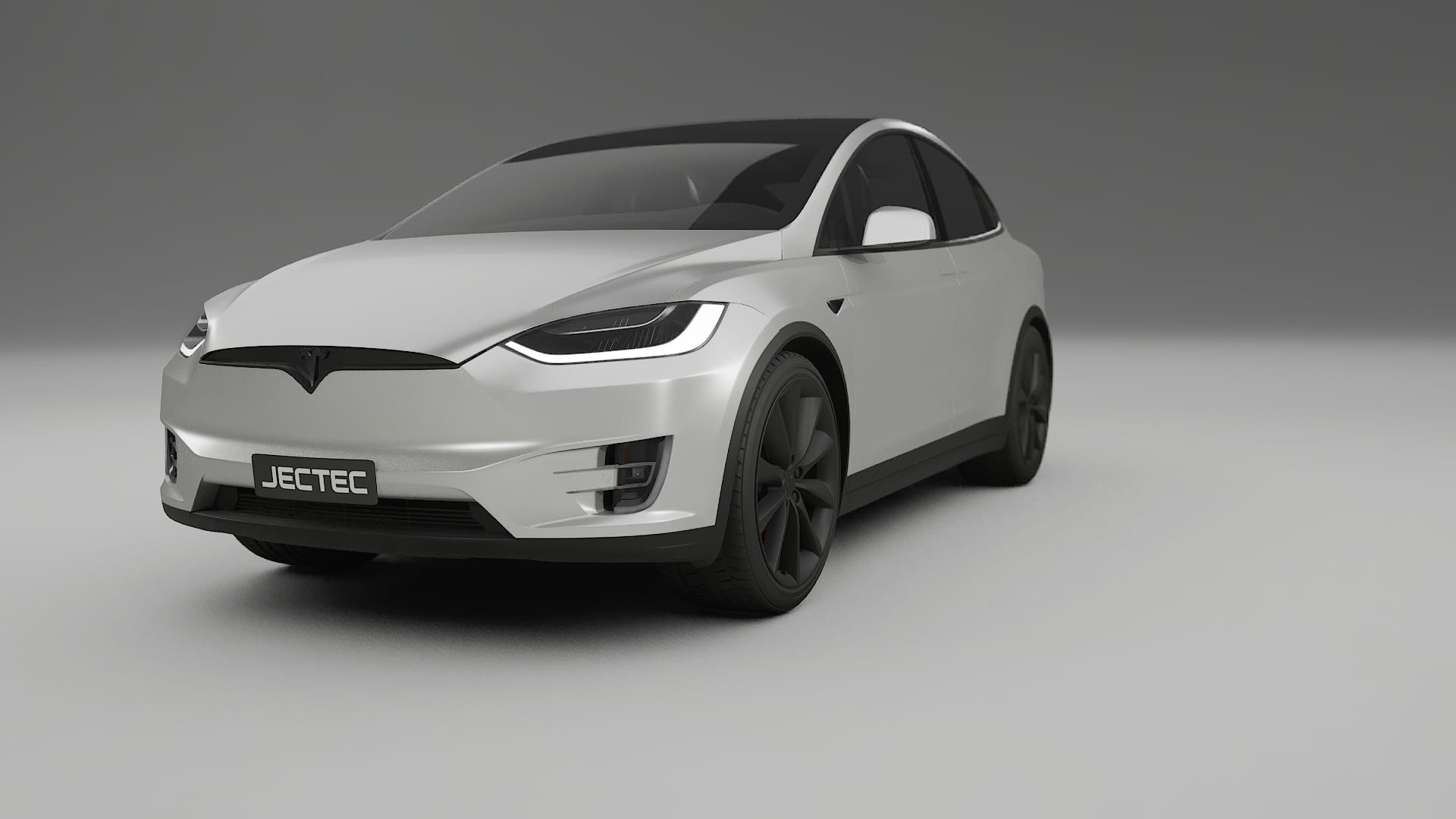 Tesla Model X TPU Lackskyddsfilm | OPAL Färgskiftande PPF – Komplett Förskuret Kit