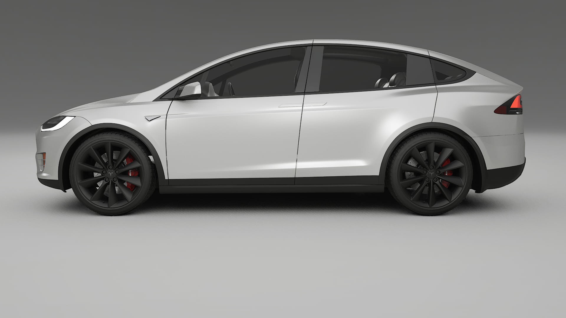 Tesla Model X TPU Lackskyddsfilm | OPAL Färgskiftande PPF – Komplett Förskuret Kit