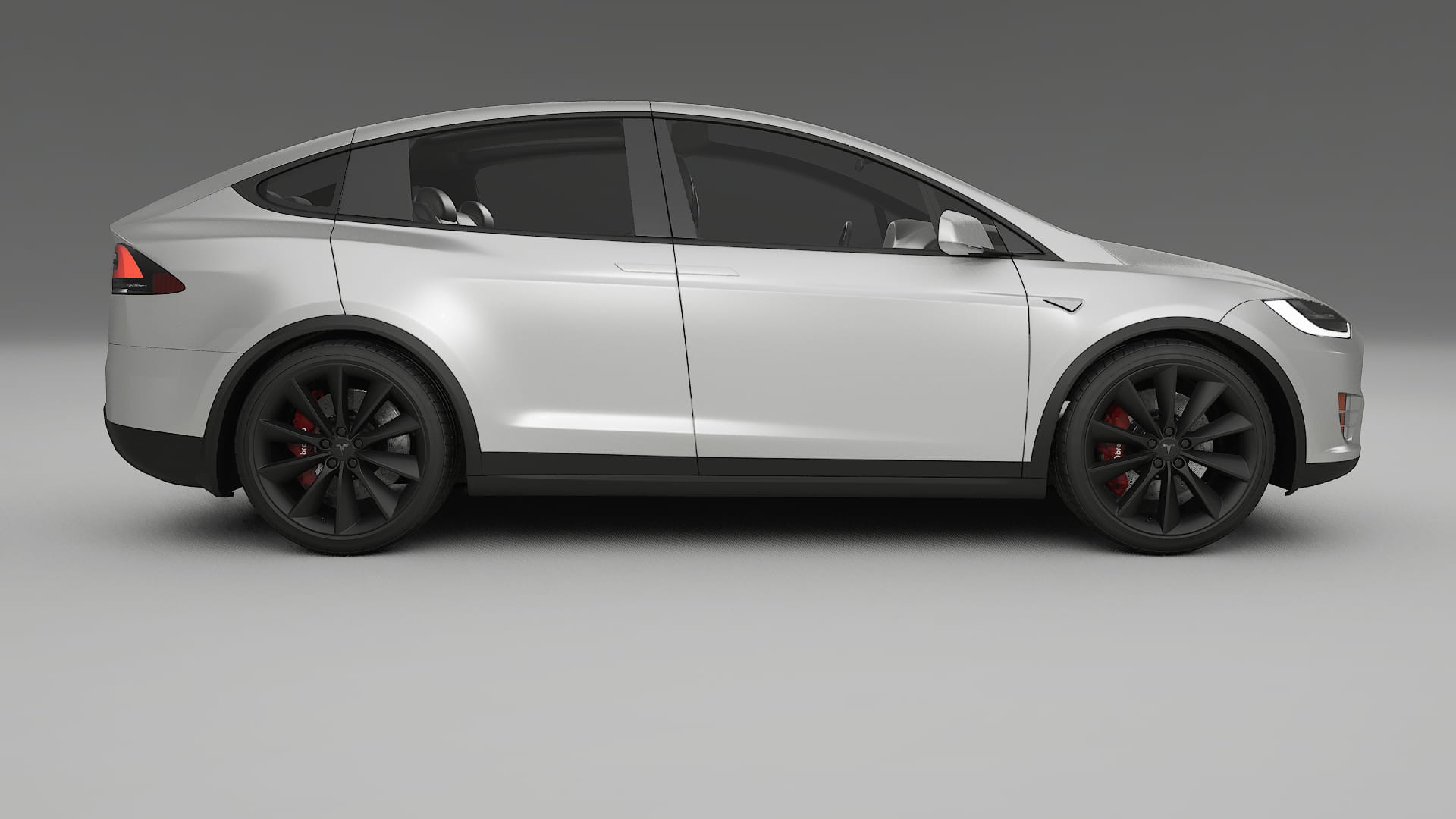 Tesla Model X TPU Lackskyddsfilm | OPAL Färgskiftande PPF – Komplett Förskuret Kit