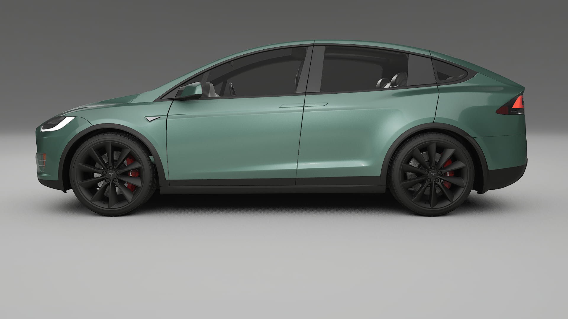 Tesla Model X TPU Lackskyddsfilm | EVERGREEN Färgskiftande PPF – Komplett Förskuret Kit