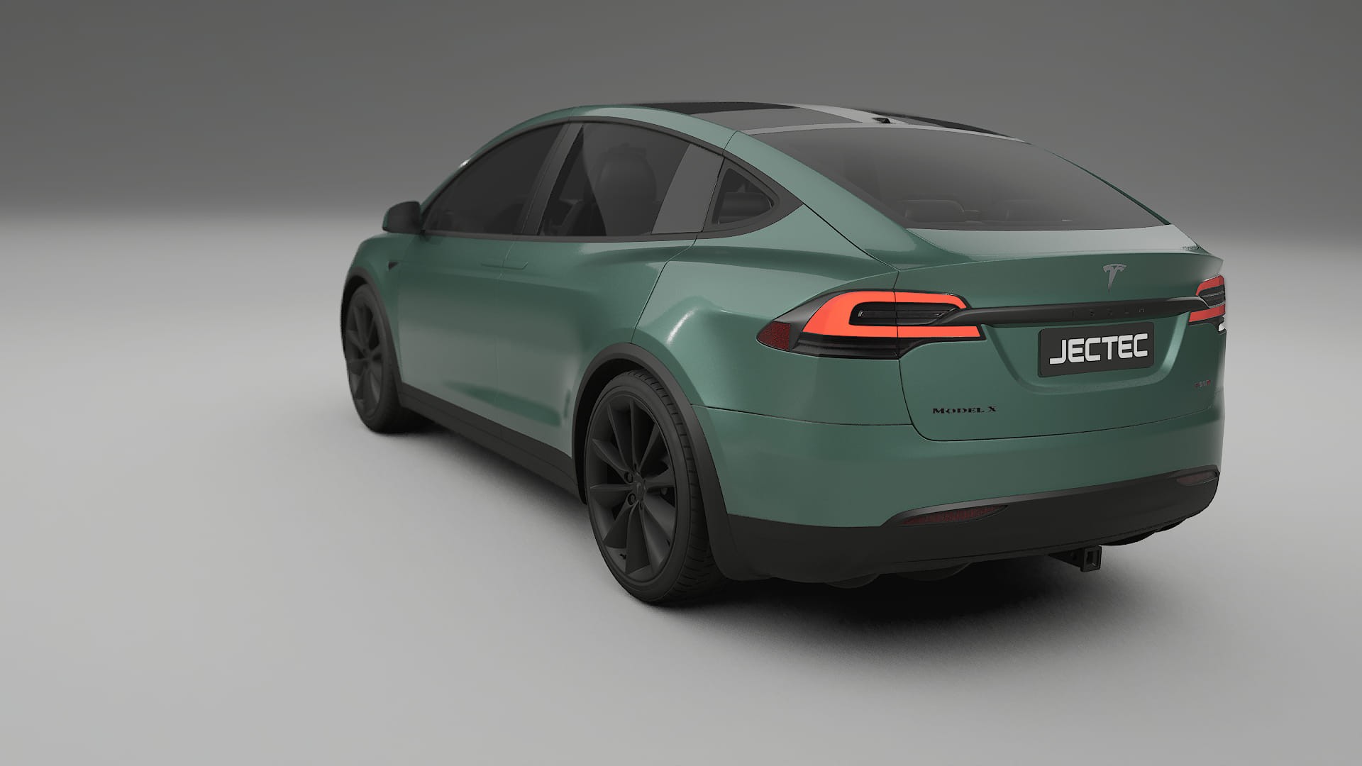 Tesla Model X TPU Lackskyddsfilm | EVERGREEN Färgskiftande PPF – Komplett Förskuret Kit