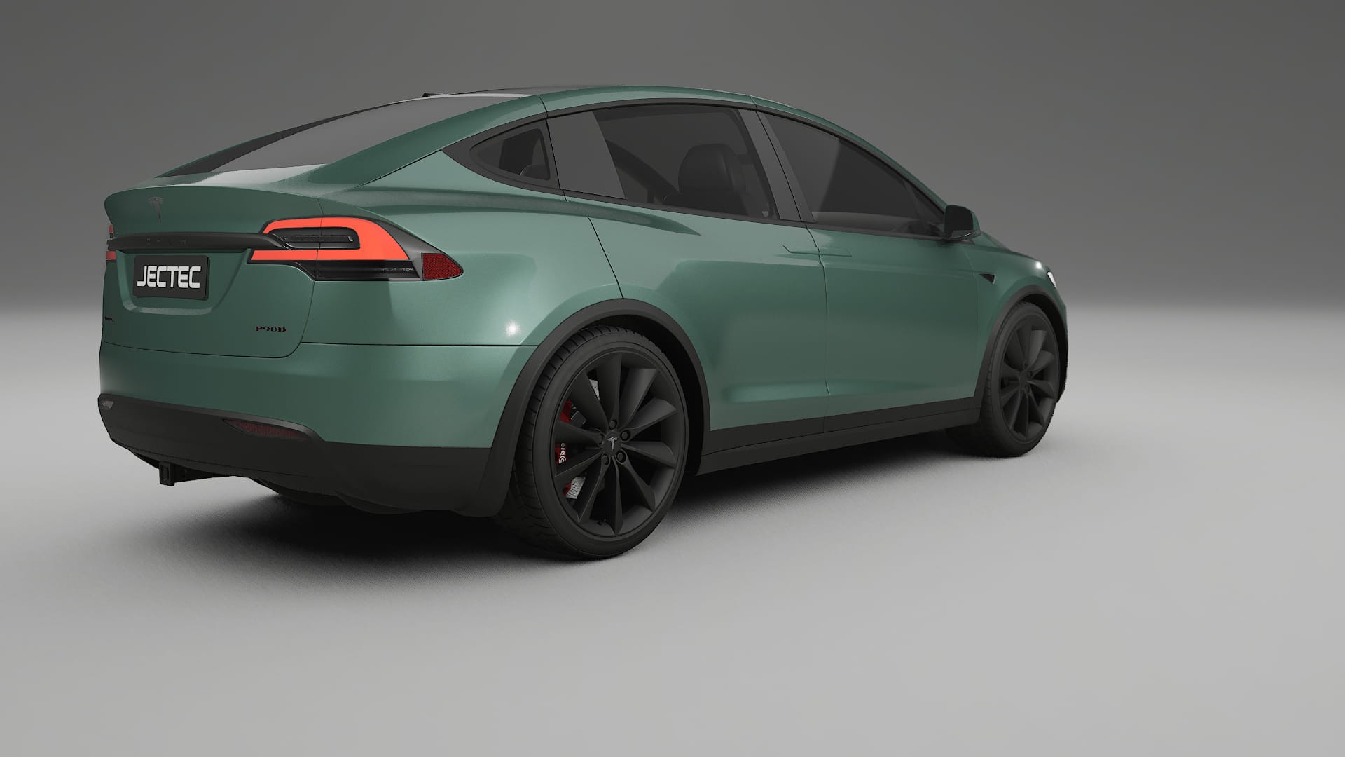 Tesla Model X TPU Lackskyddsfilm | EVERGREEN Färgskiftande PPF – Komplett Förskuret Kit