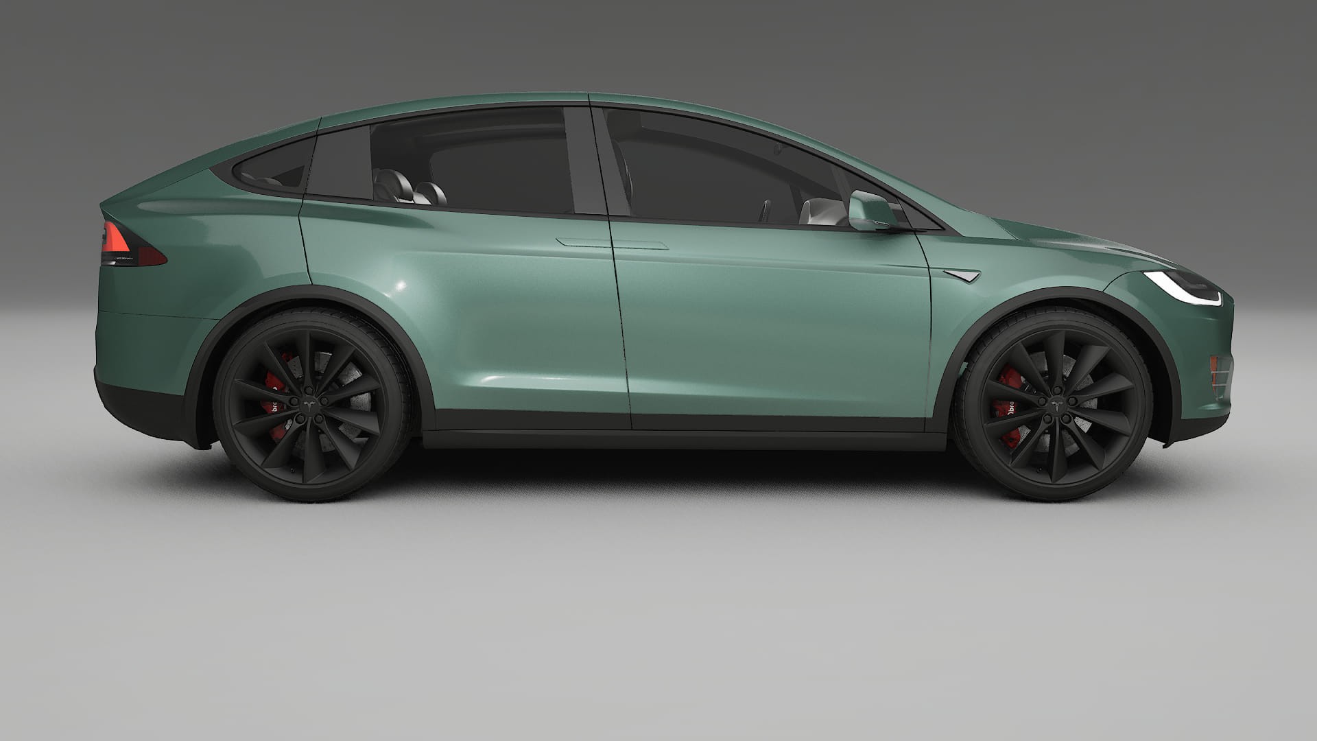 Tesla Model X TPU Lackskyddsfilm | EVERGREEN Färgskiftande PPF – Komplett Förskuret Kit