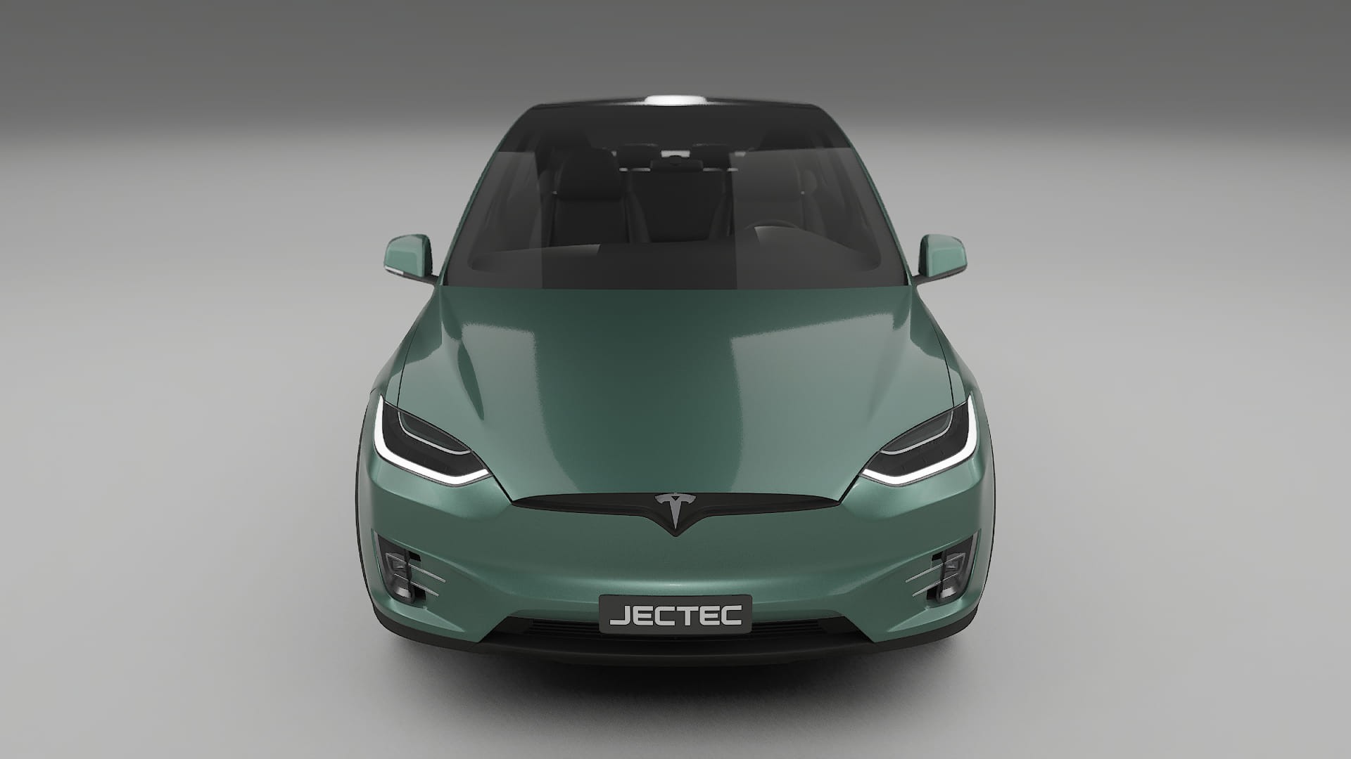 Tesla Model X TPU Lackskyddsfilm | EVERGREEN Färgskiftande PPF – Komplett Förskuret Kit