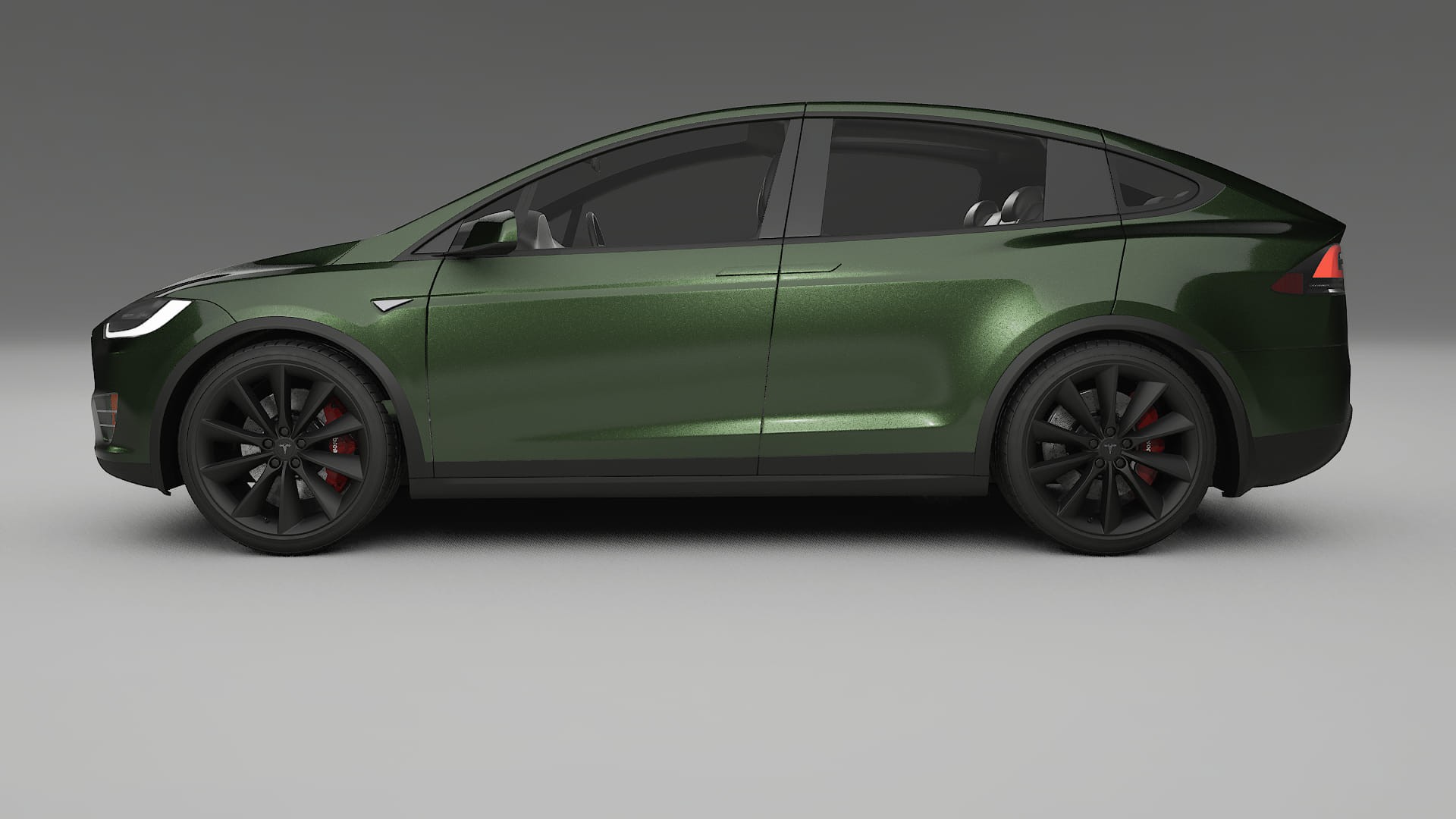 Tesla Model X TPU Lackskyddsfilm | LAGOON Färgskiftande PPF – Komplett Förskuret Kit