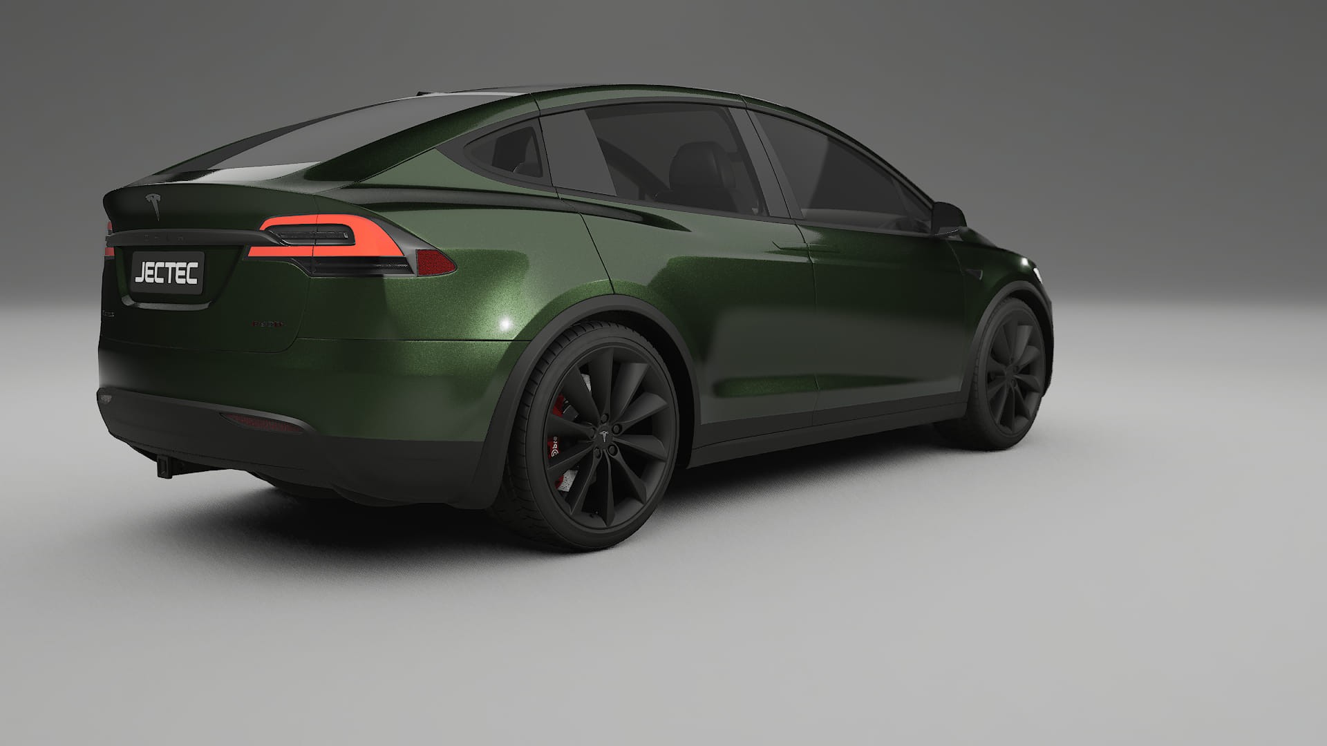 Tesla Model X TPU Lackskyddsfilm | LAGOON Färgskiftande PPF – Komplett Förskuret Kit