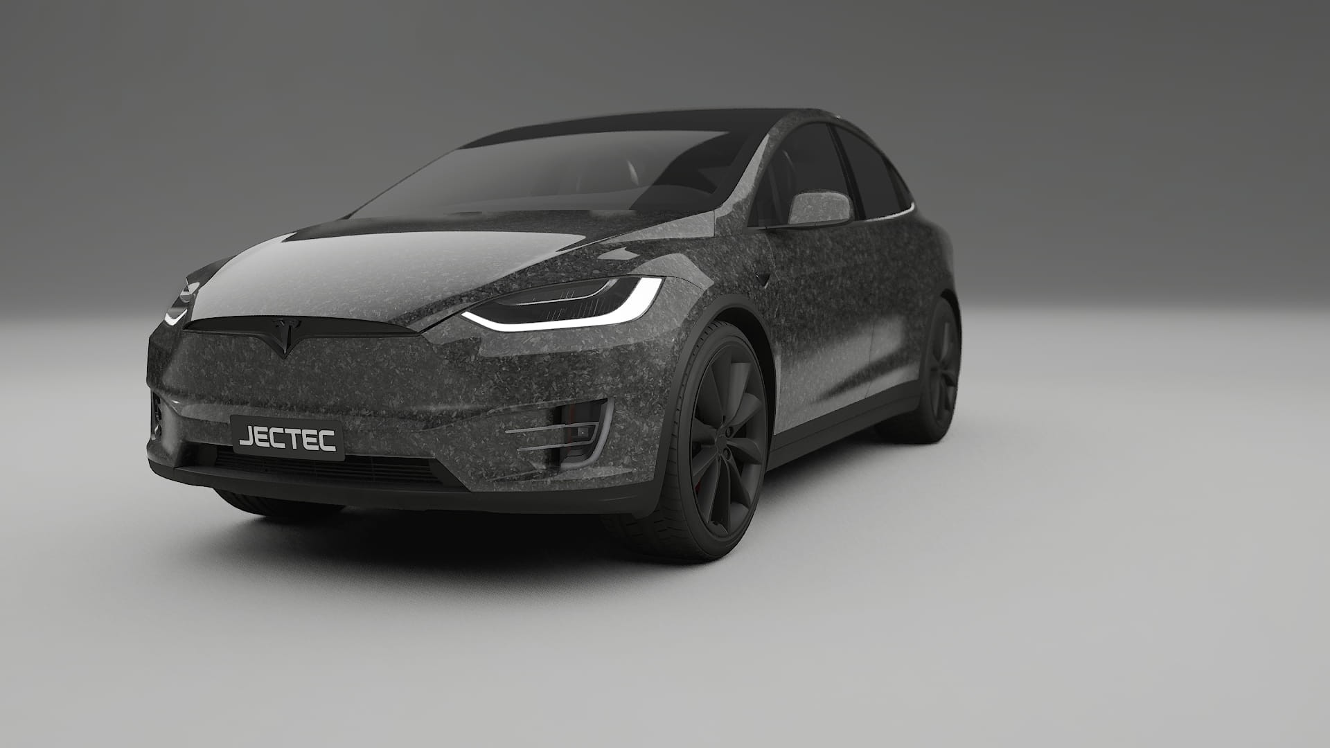 Tesla Model X TPU Lackskyddsfilm | FORGED S Färgskiftande PPF – Komplett Förskuret Kit