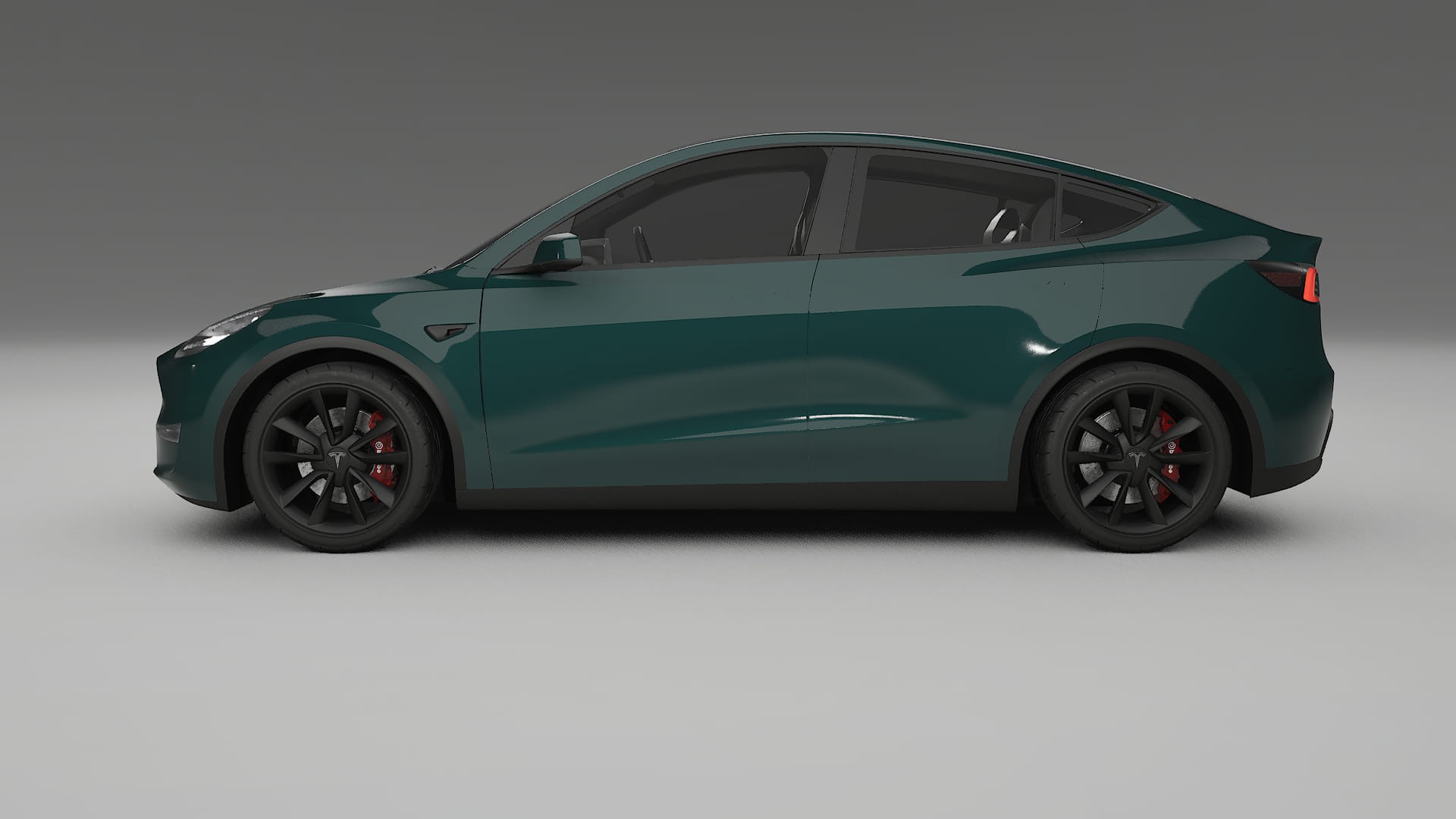 Tesla Model Y TPU Lackskyddsfilm | INFERNO Färgskiftande PPF – Komplett Förskuret Kit