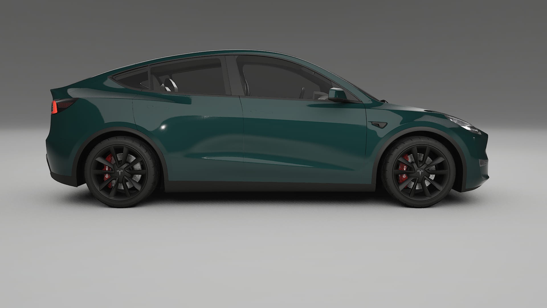 Tesla Model Y TPU Lackskyddsfilm | INFERNO Färgskiftande PPF – Komplett Förskuret Kit