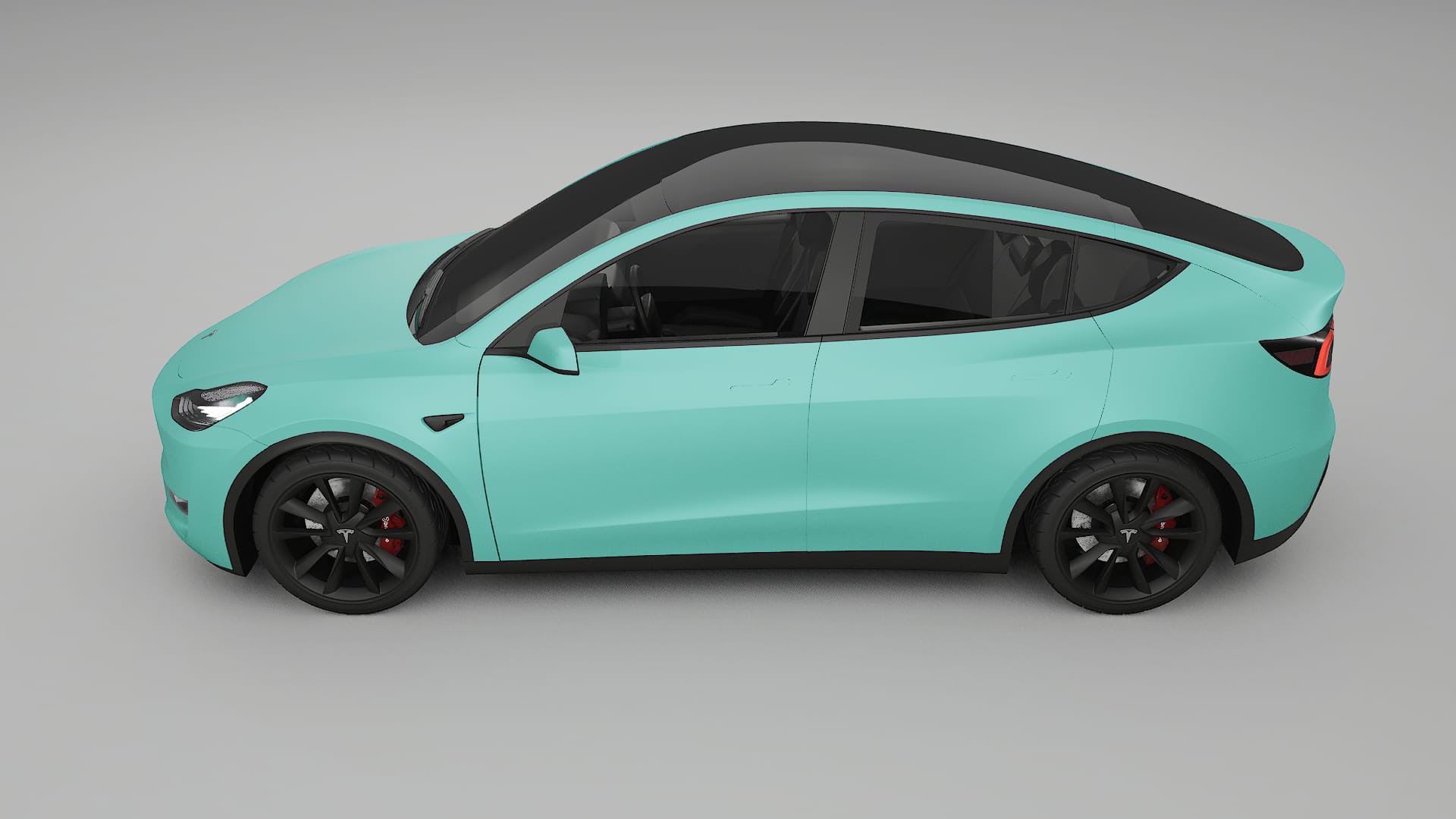 Tesla Model Y TPU Lackskyddsfilm | FROST Färgskiftande PPF – Komplett Förskuret Kit