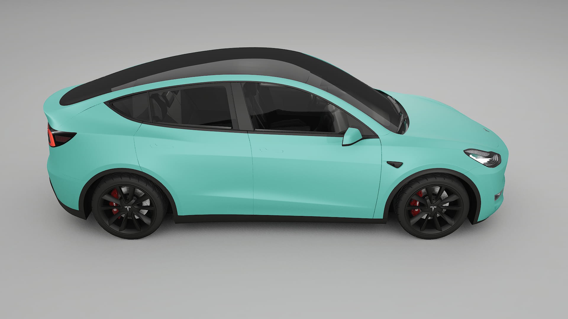 Tesla Model Y TPU Lackskyddsfilm | FROST Färgskiftande PPF – Komplett Förskuret Kit