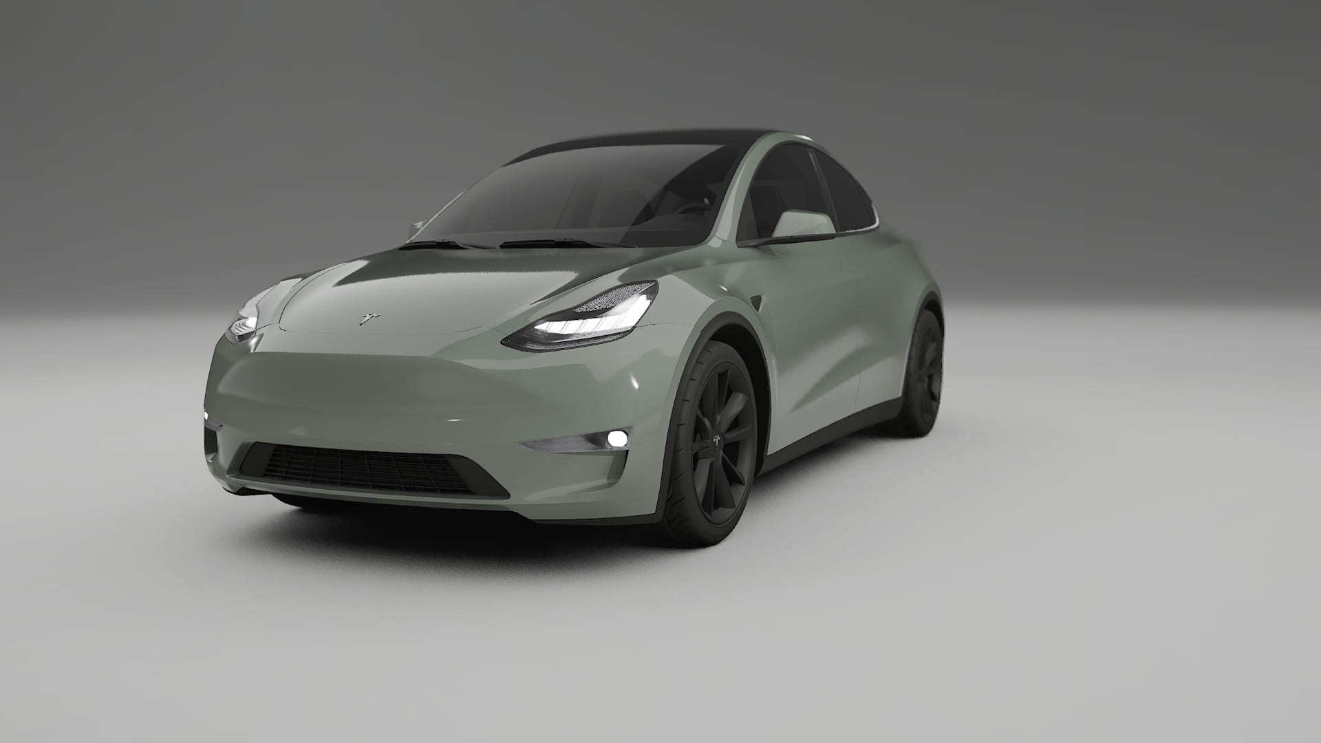 Tesla Model Y TPU Lackskyddsfilm | SLATE Färgskiftande PPF – Komplett Förskuret Kit